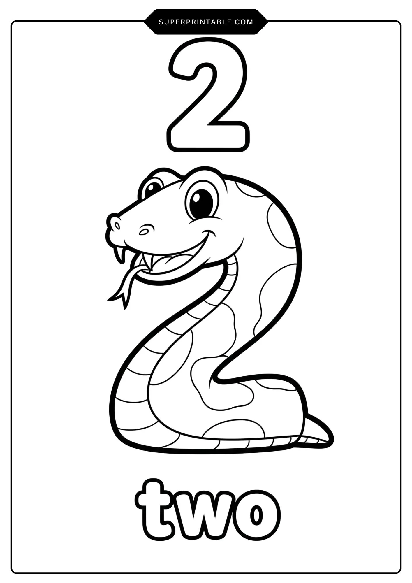 0–9 Numbers Coloring Pages 3
