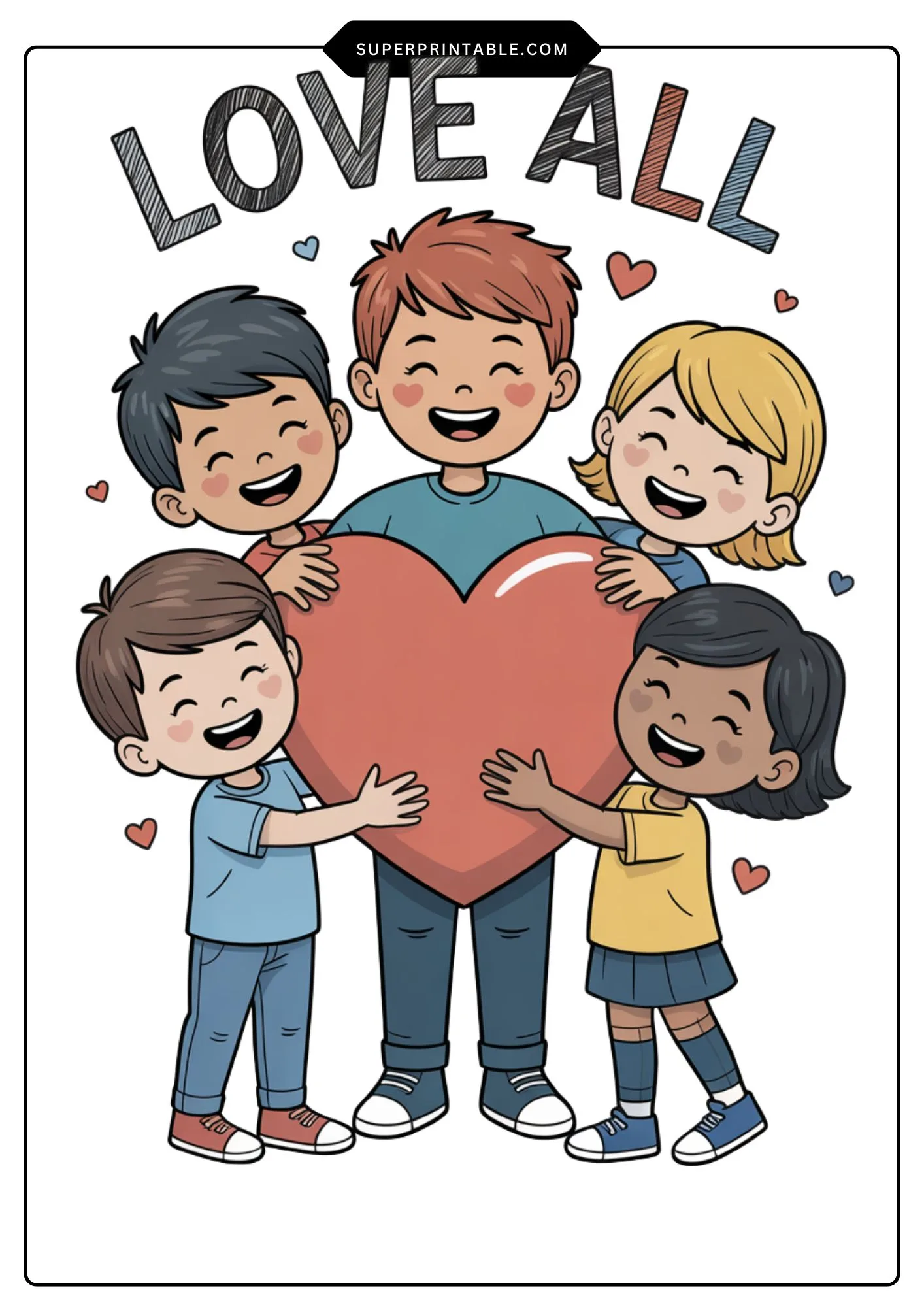Community and Values Flash Cards for Kids 3