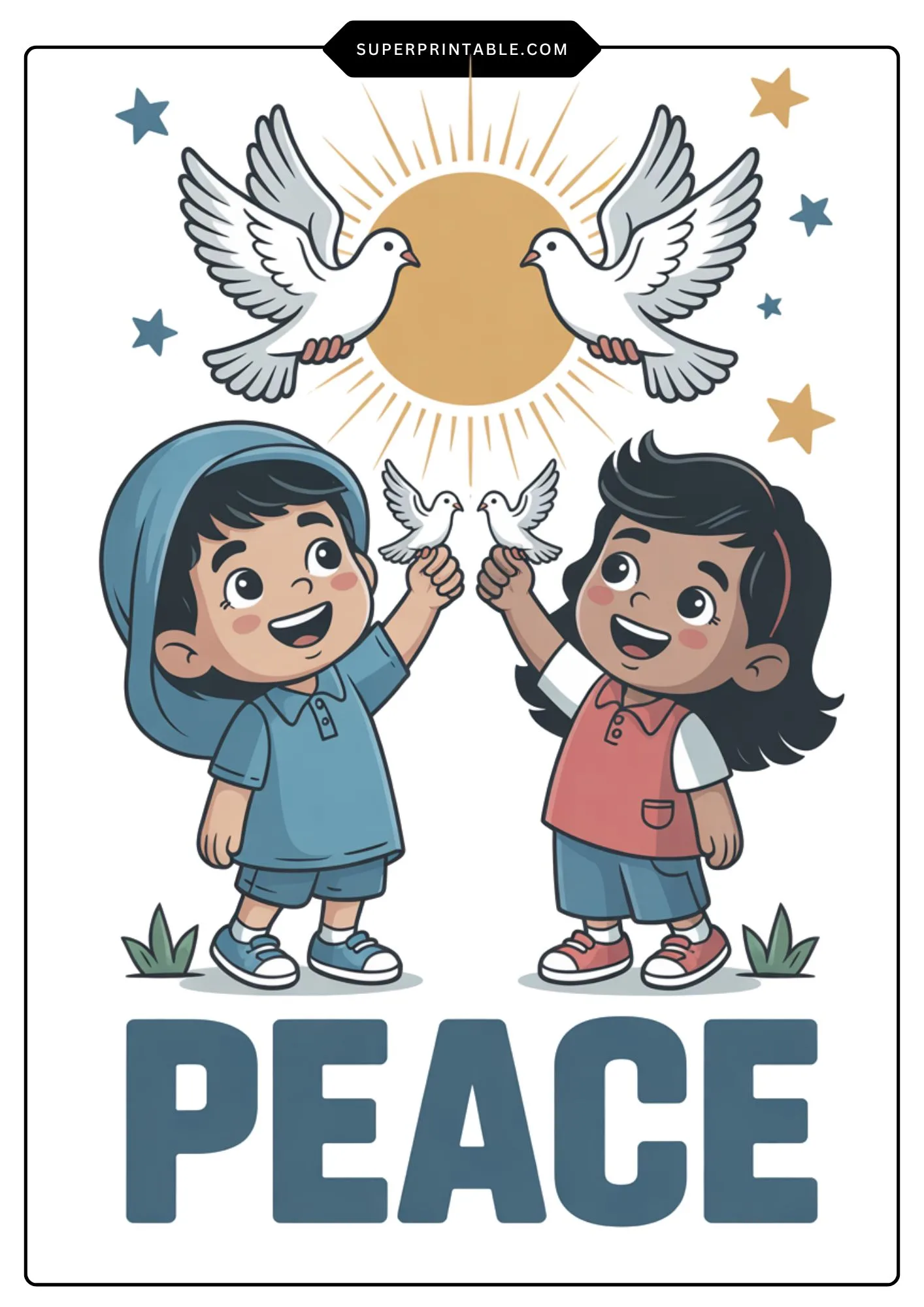 Community and Values Flash Cards for Kids 4