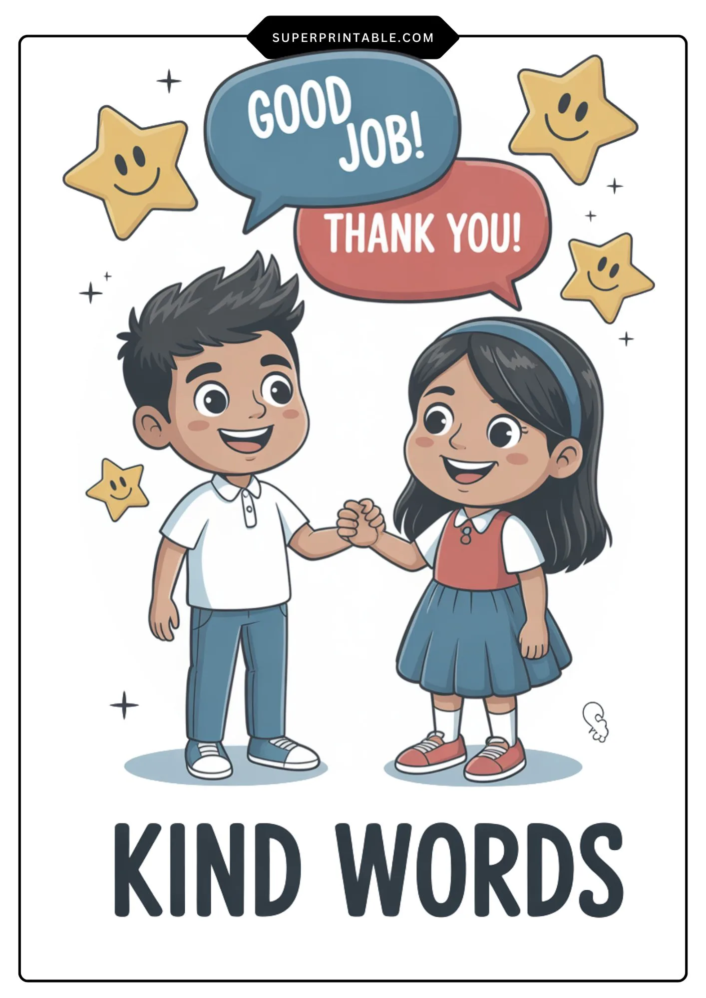 Community and Values Flash Cards for Kids 6