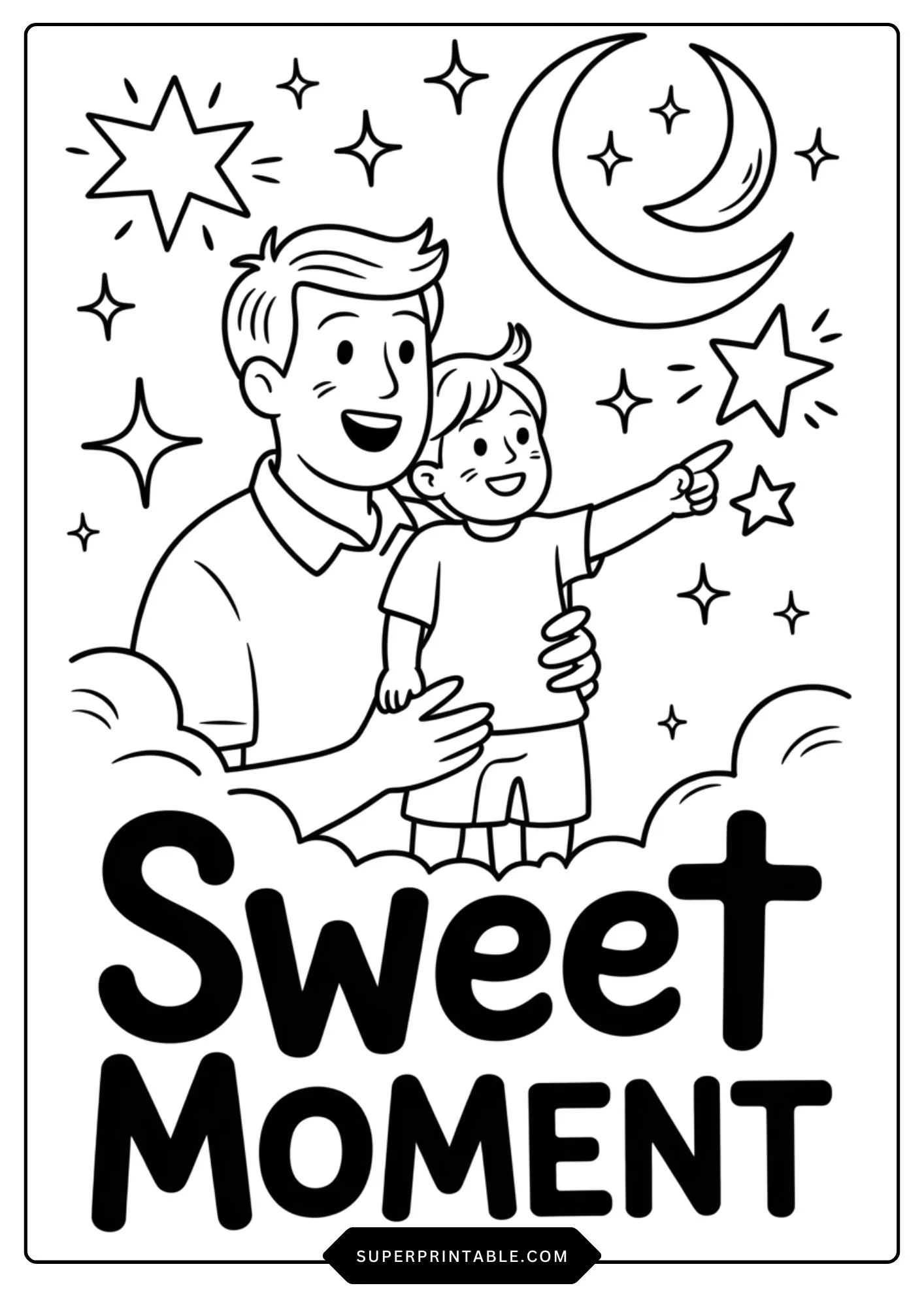 Cool Dad Coloring Pages 2