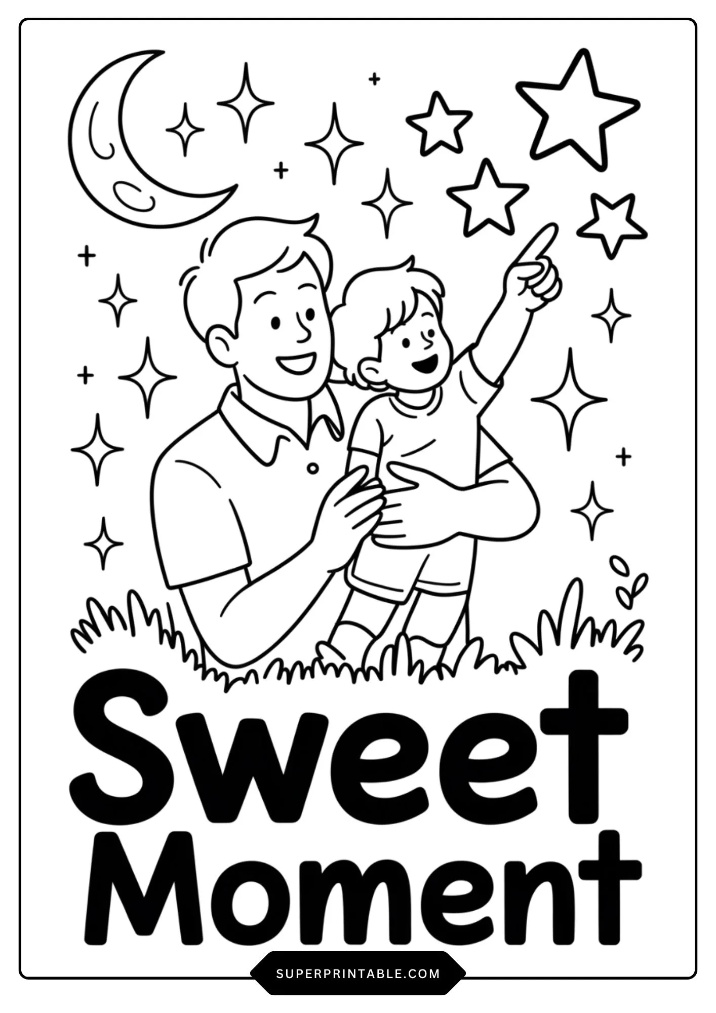 Cool Dad Coloring Pages 3