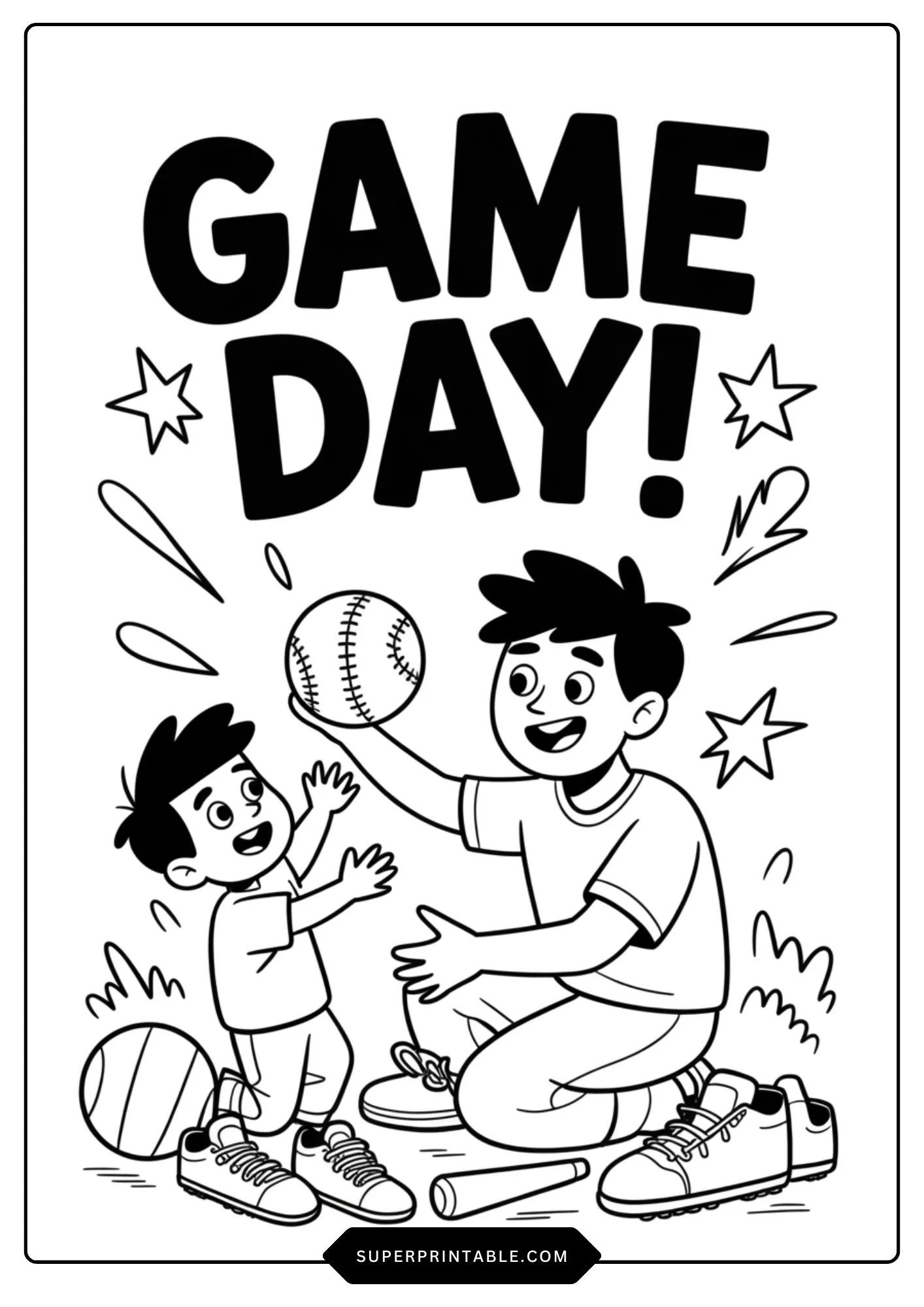 Cool Dad Coloring Pages 5