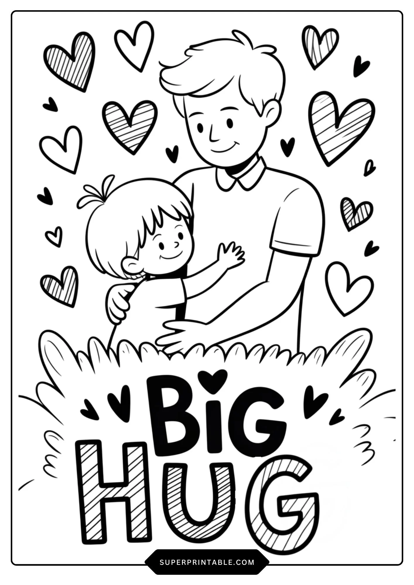 Cool Dad Coloring Pages 6