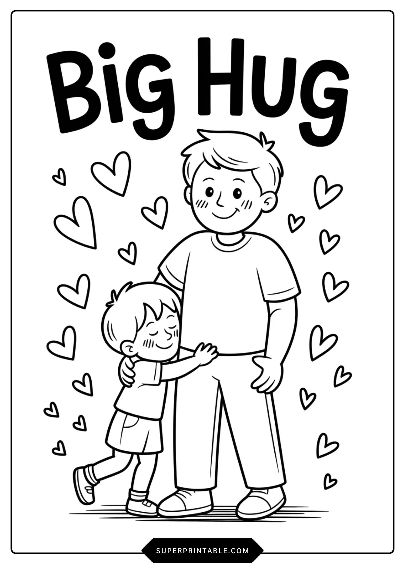 Cool Dad Coloring Pages 7