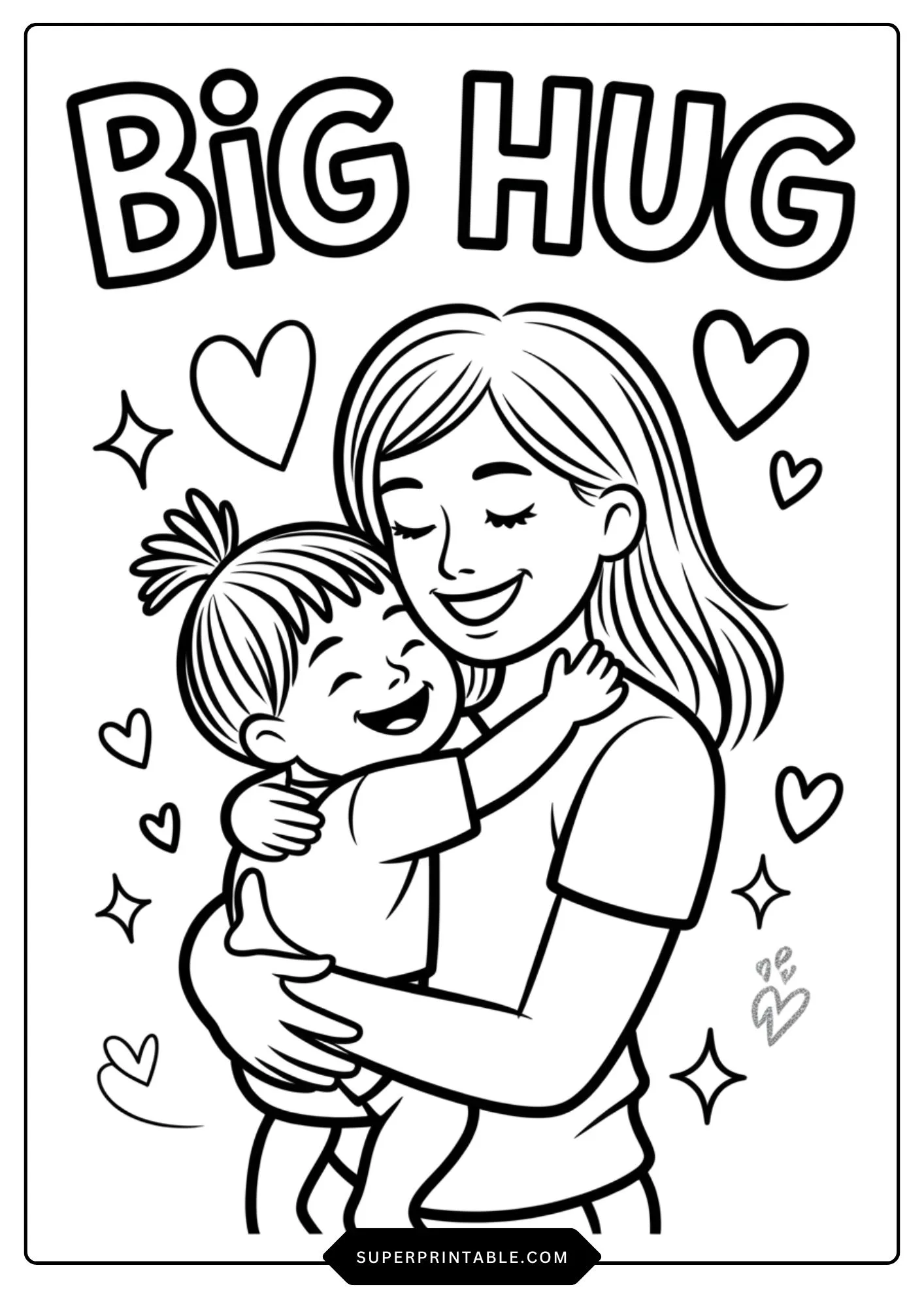 Coolest Mom Love Coloring Pages 4
