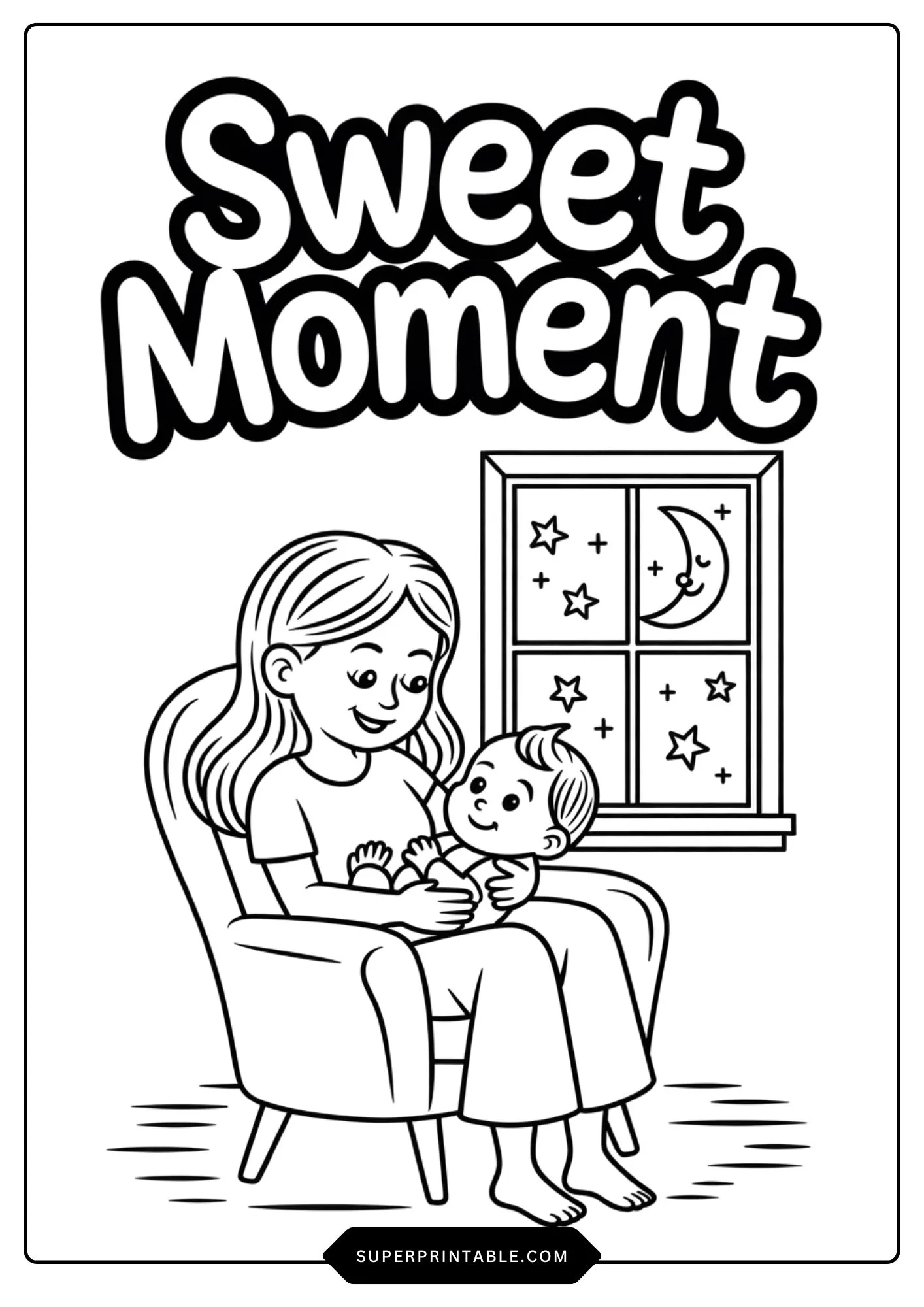Coolest Mom Love Coloring Pages 6