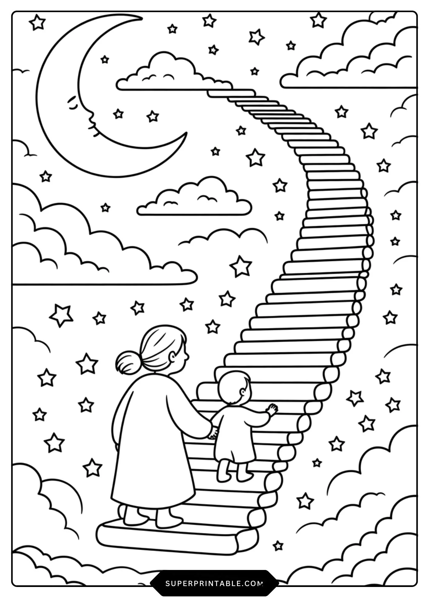 Grandma Memories & Love Coloring Pages 4