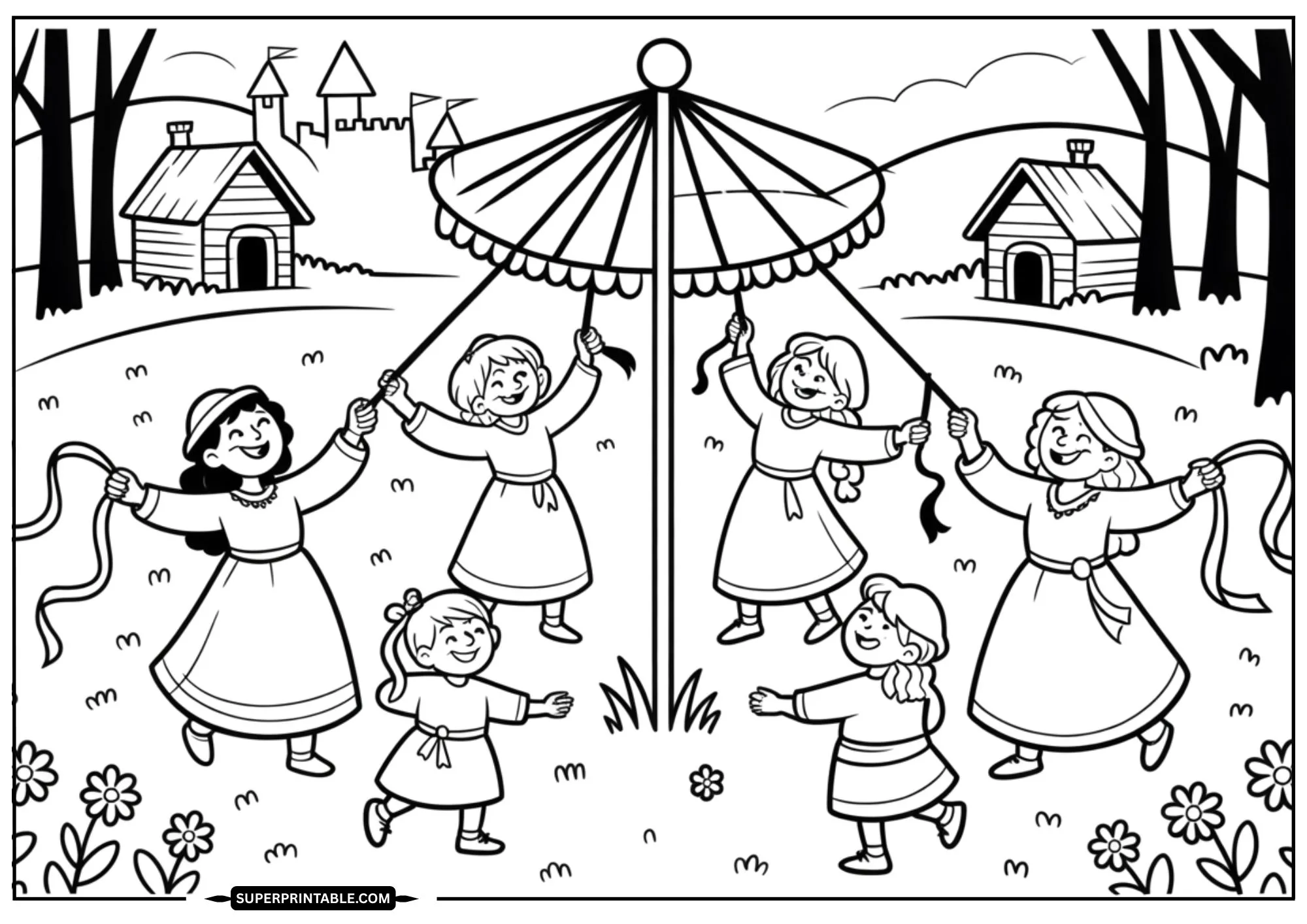 Knights, Hunts & Councils Coloring Pages 4