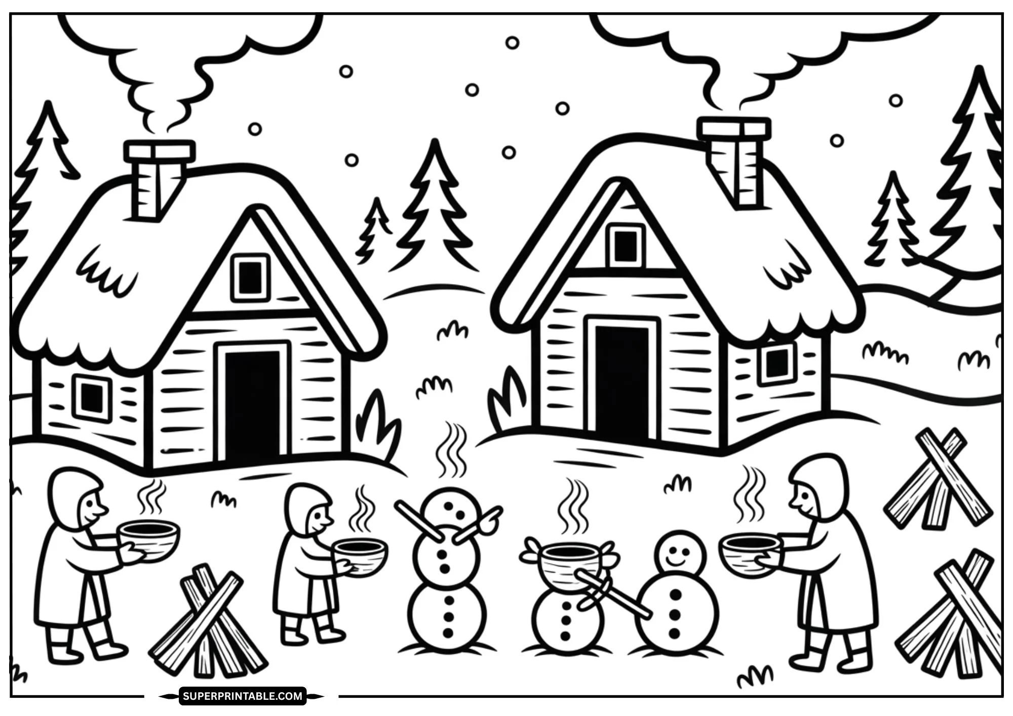 Knights, Hunts & Councils Coloring Pages 7