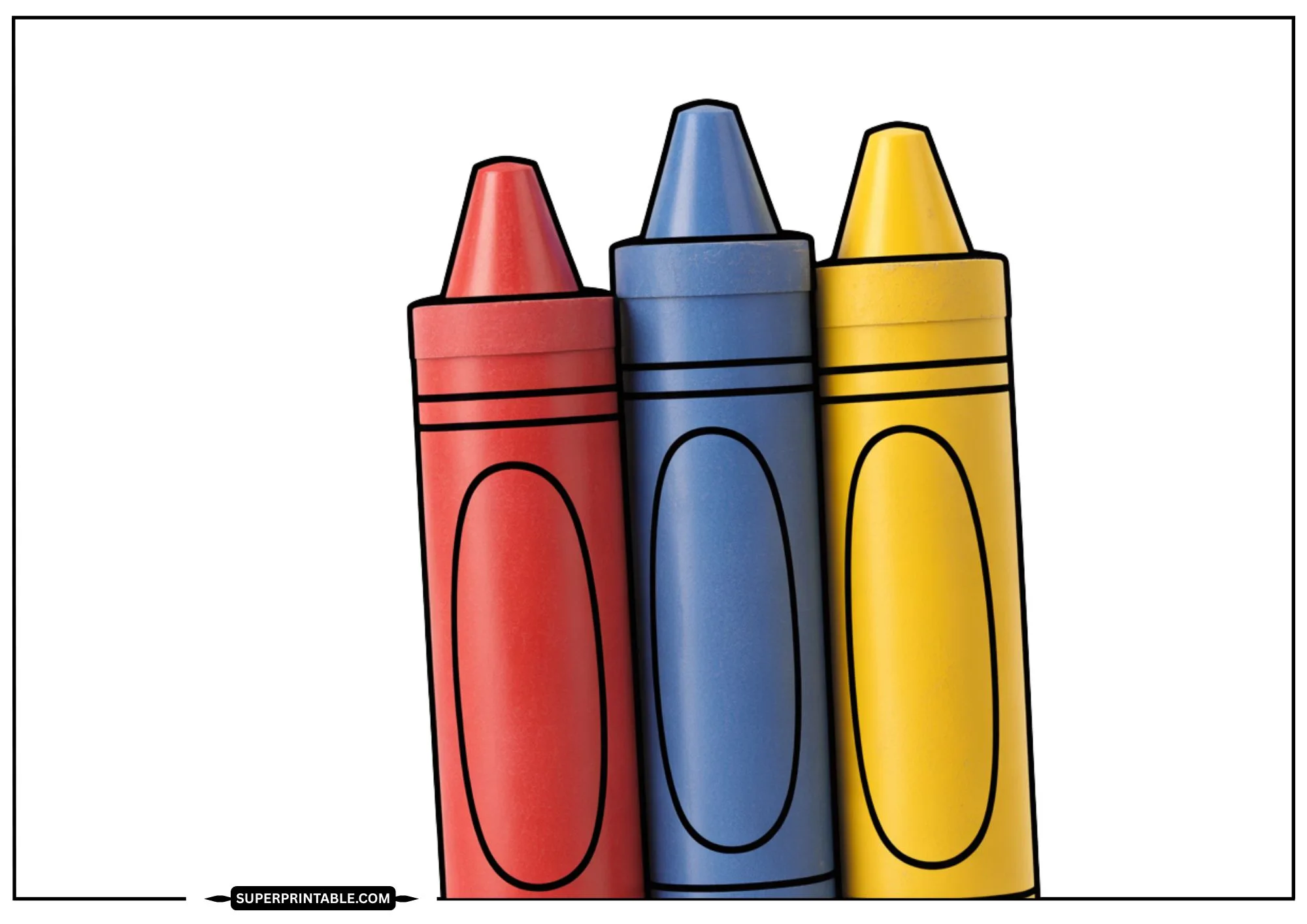 Smart Start Learning Cards Blank Crayons 5
