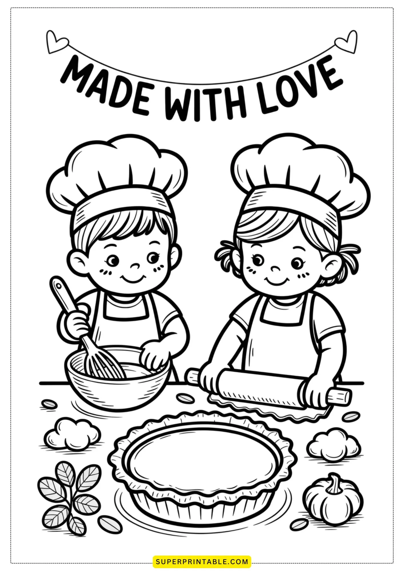 A Cozy Thanksgiving Coloring Collection 1