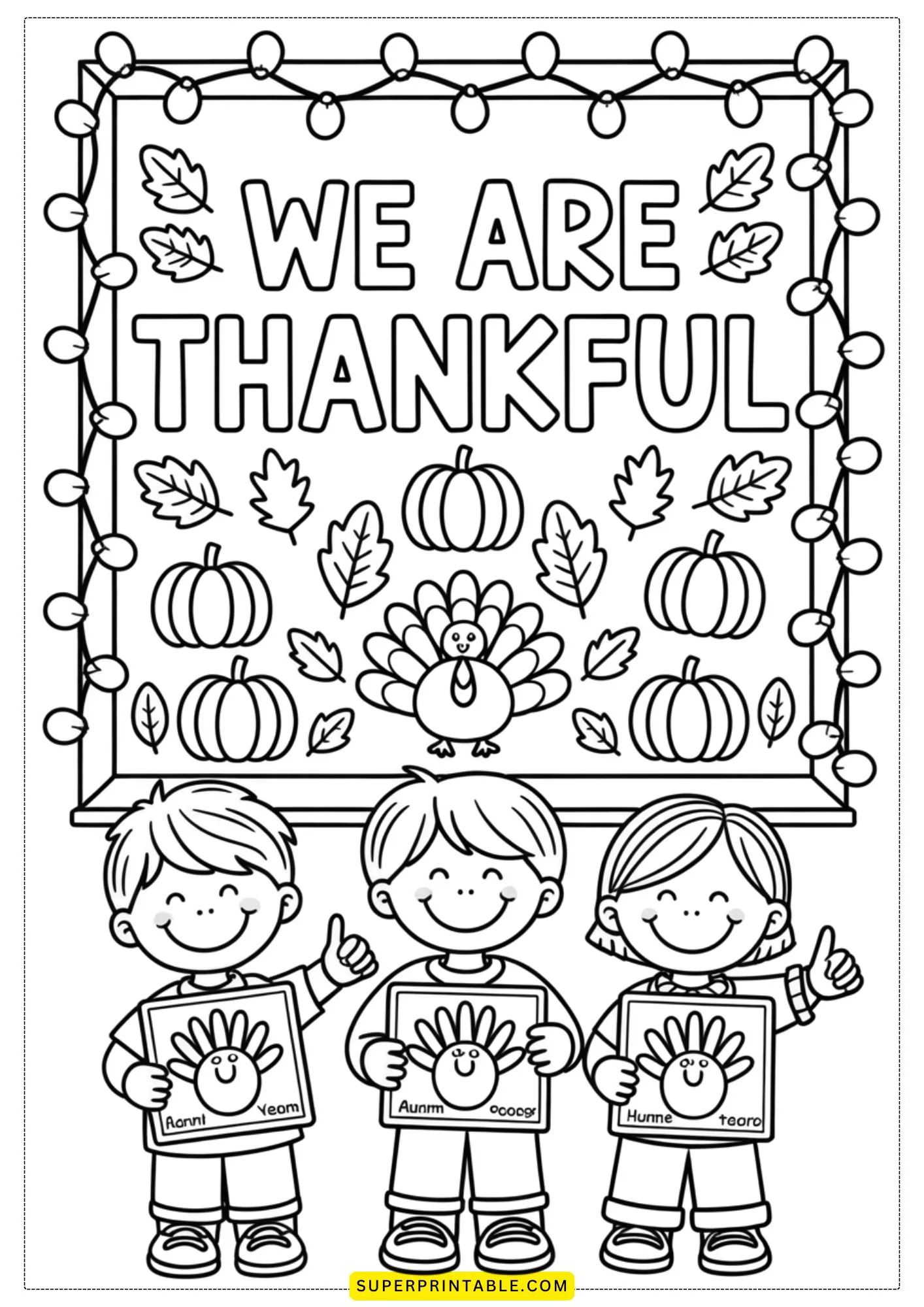 A Cozy Thanksgiving Coloring Collection 2