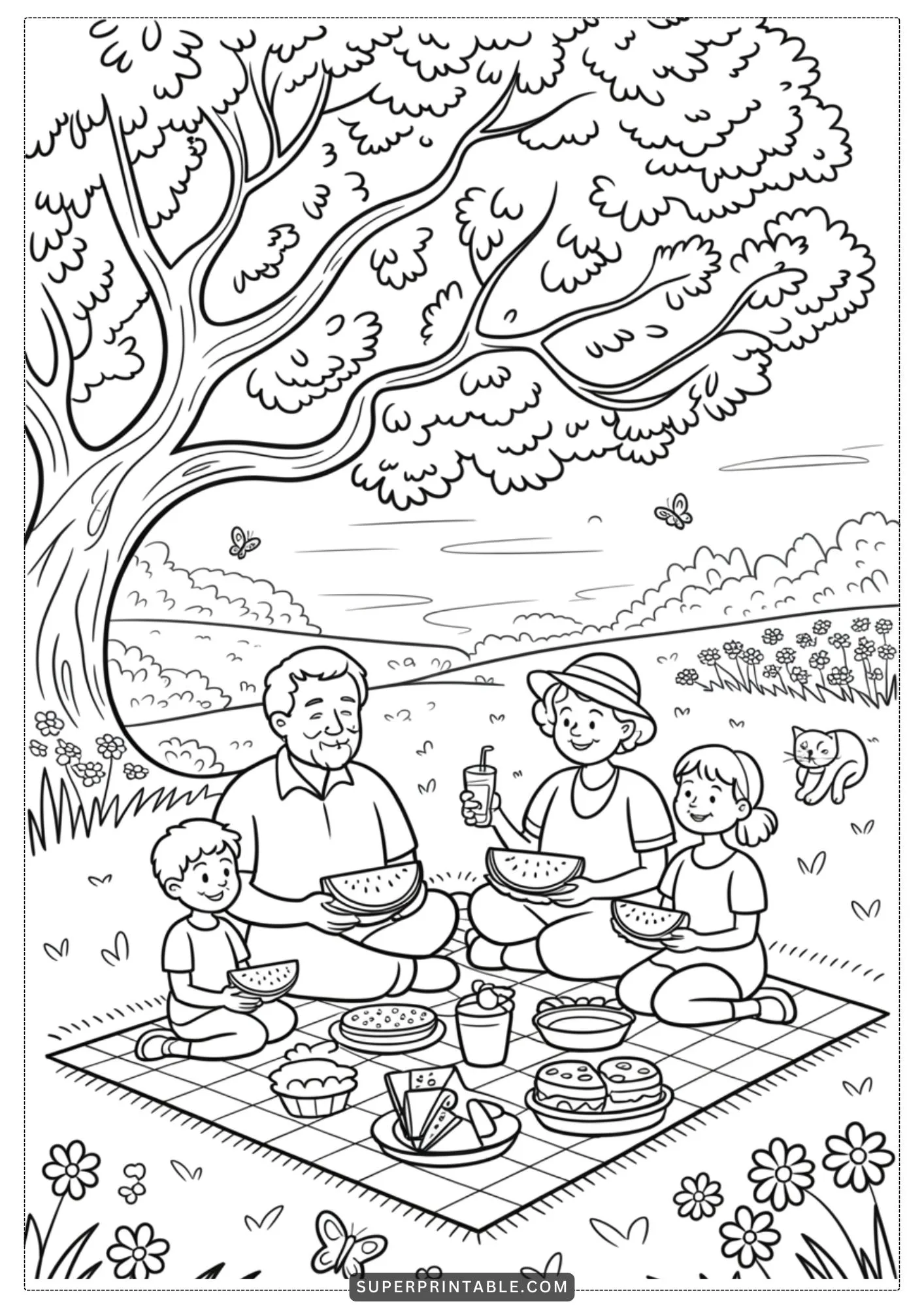 Back to Grandpa’s Place Coloring Pages 3