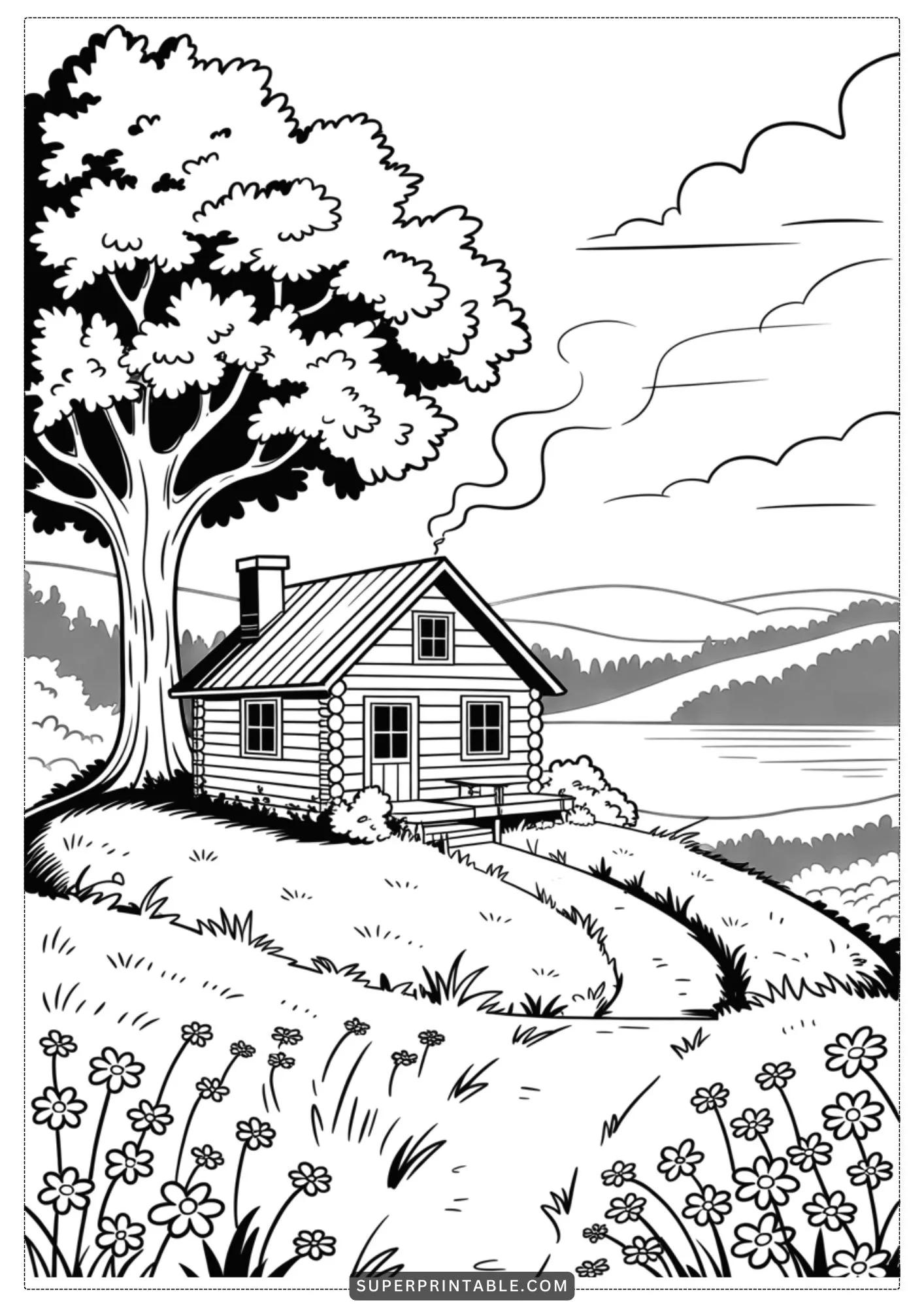 Back to Grandpa’s Place Coloring Pages 4