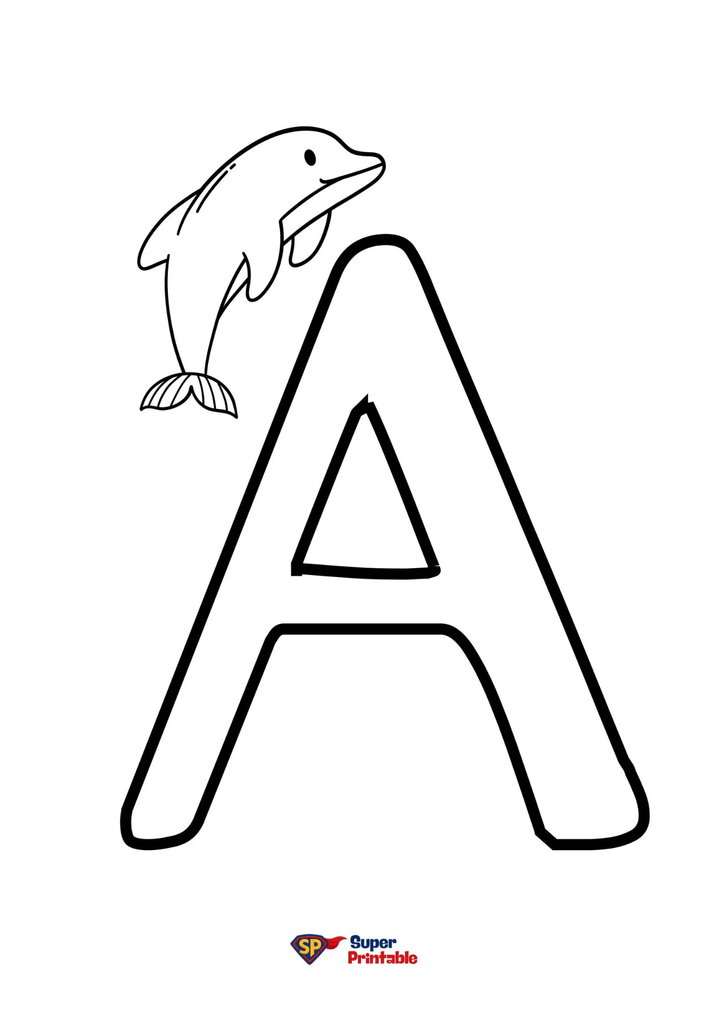 Bubble Letter-A Coloring Pages 3
