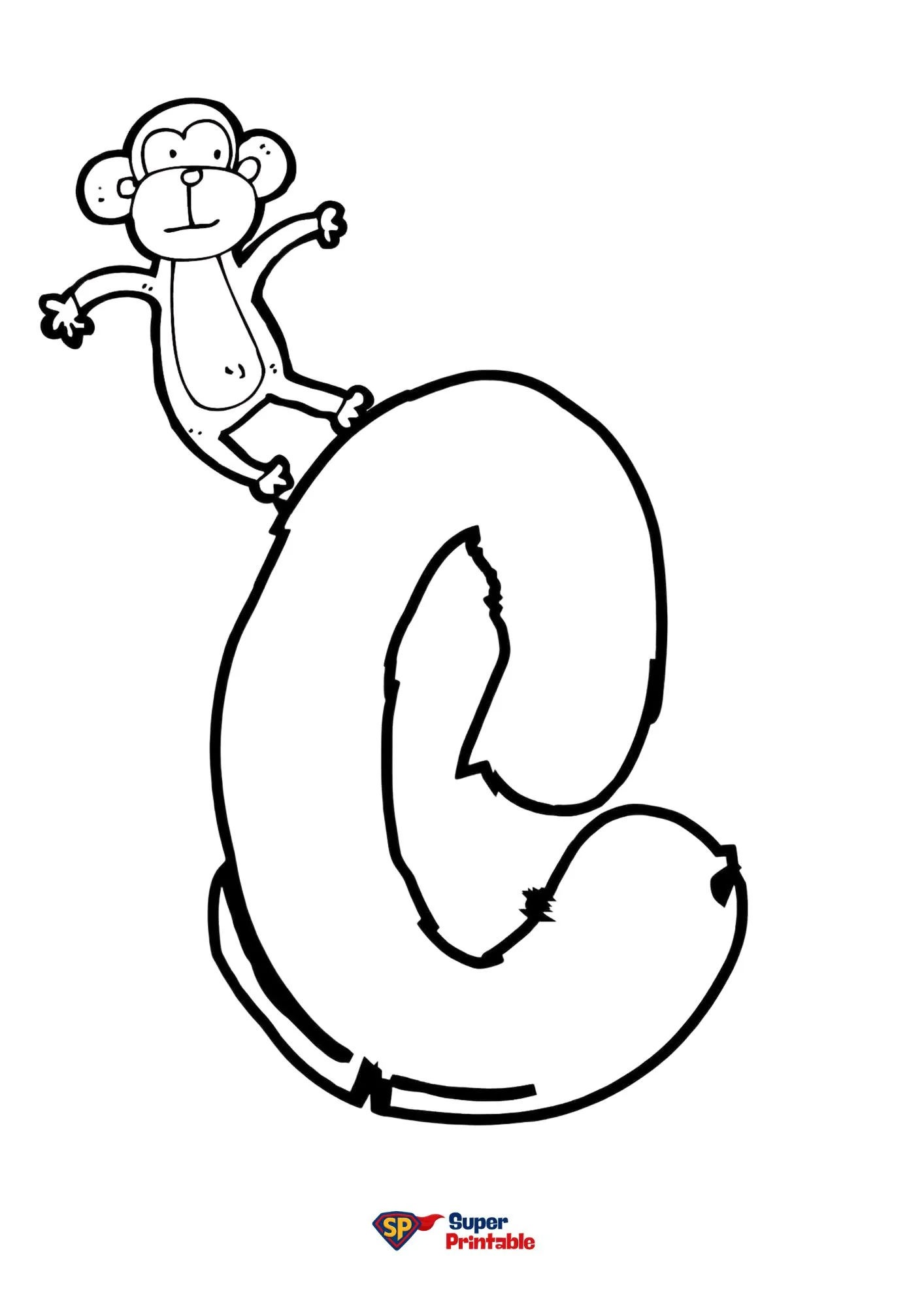 Bubble Letter-C Coloring Pages 3