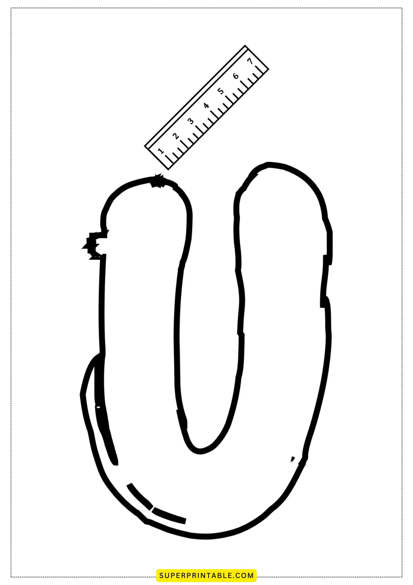 Bubble Letter - U Coloring Pages 5