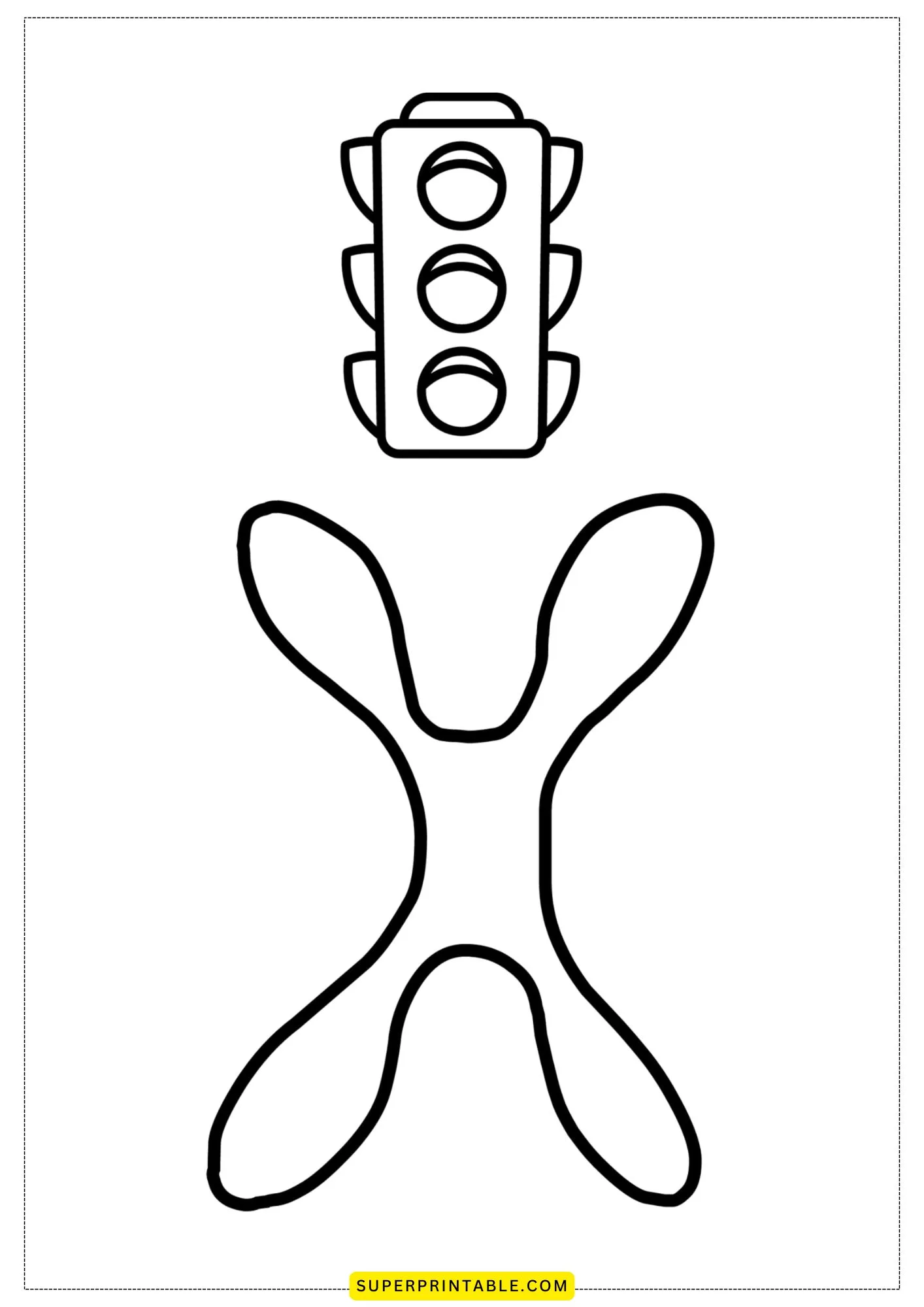 Bubble Letter - X Coloring Pages 5