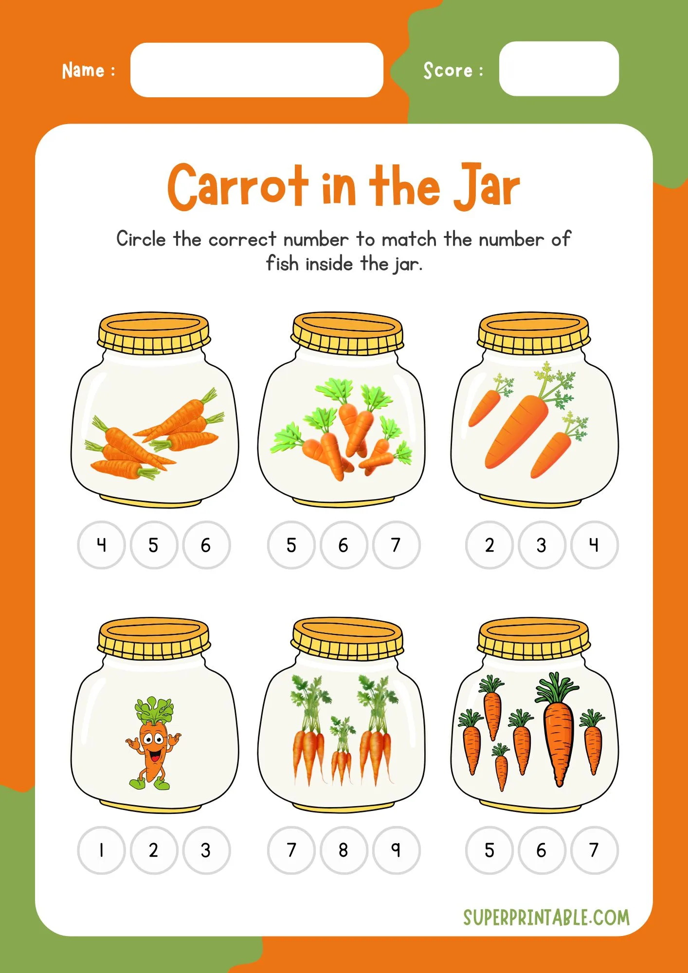 Carrot in the Jar