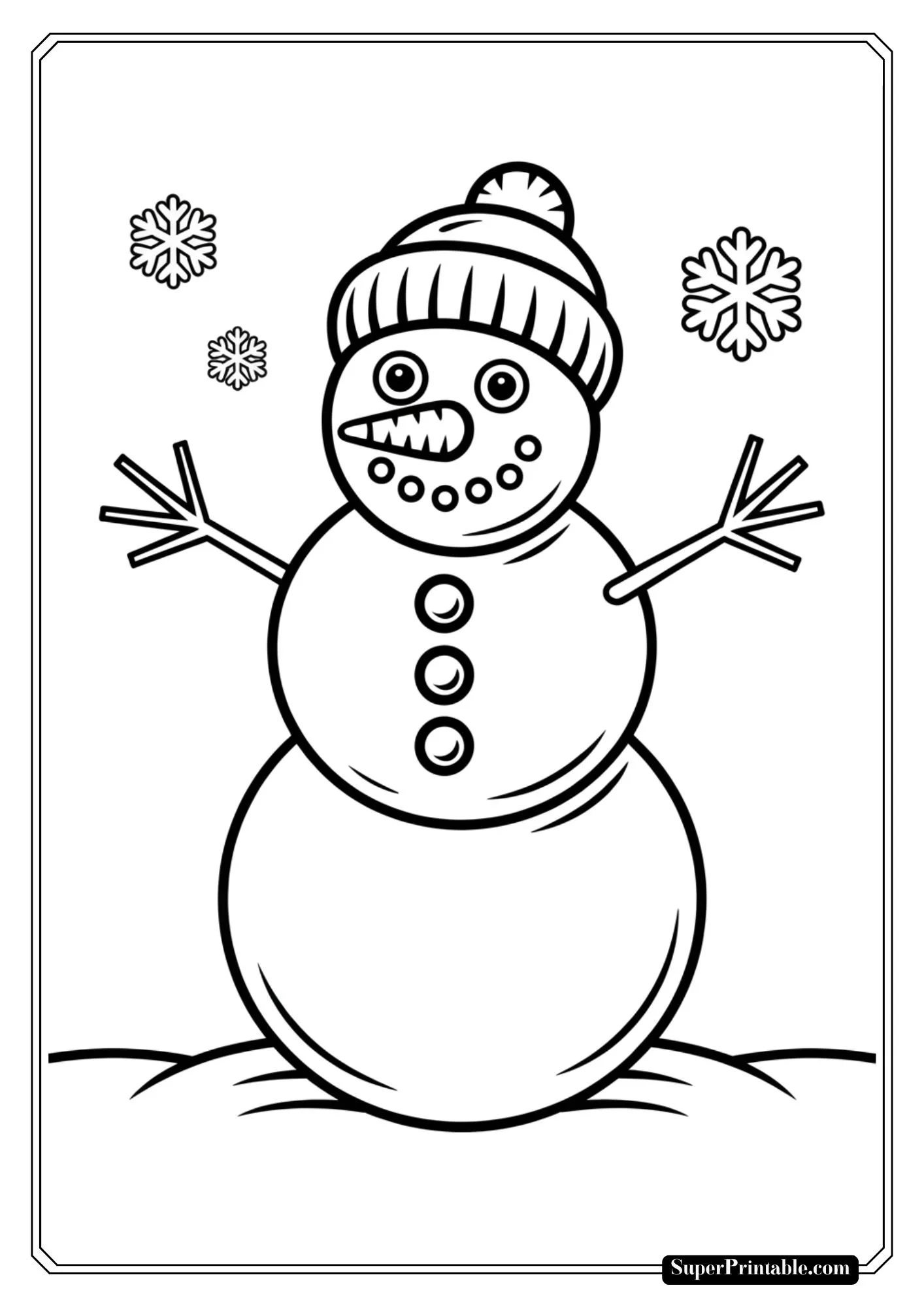 Christmas Fun For Kids Coloring Worksheet 8