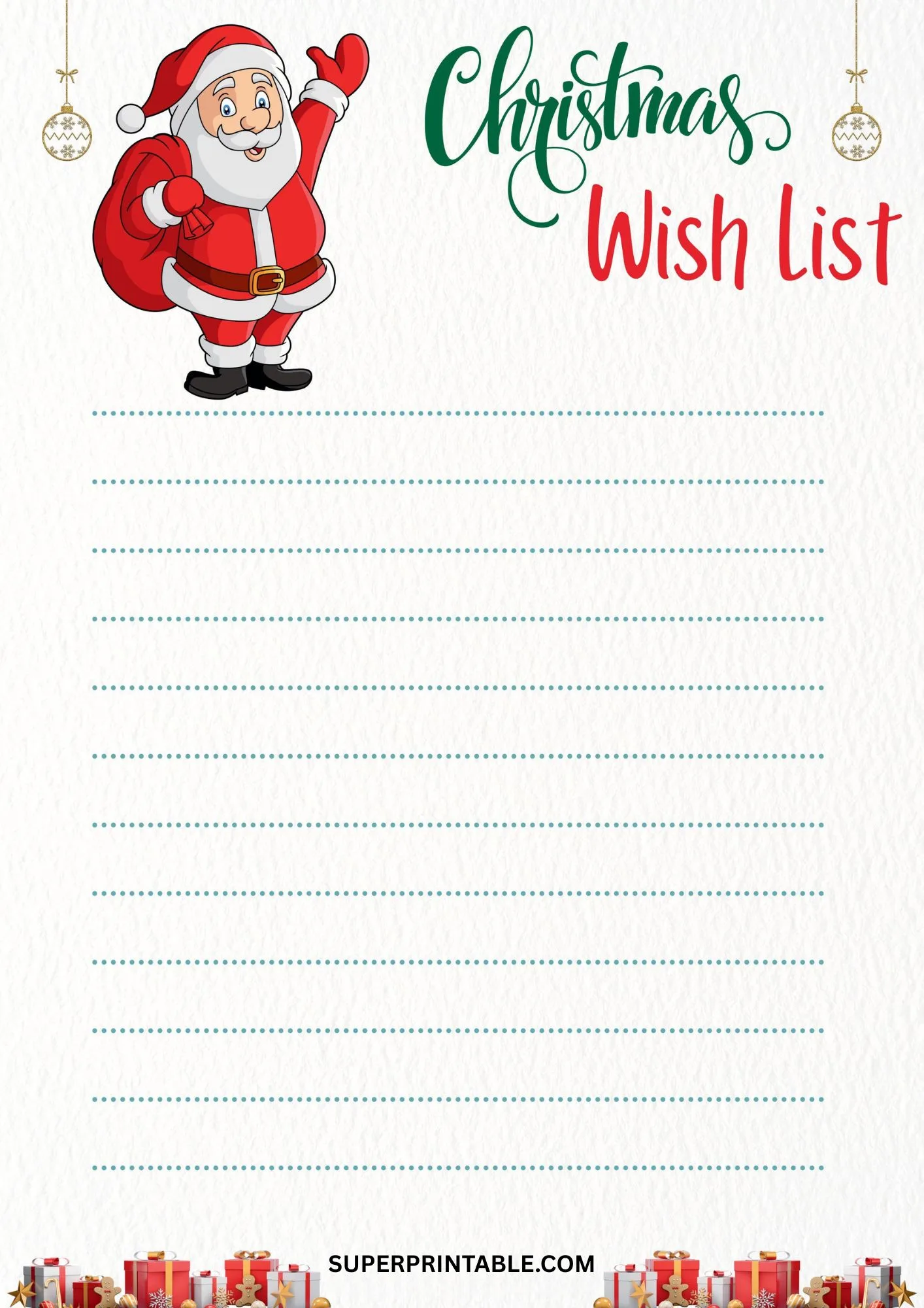 Christmas Lists 9