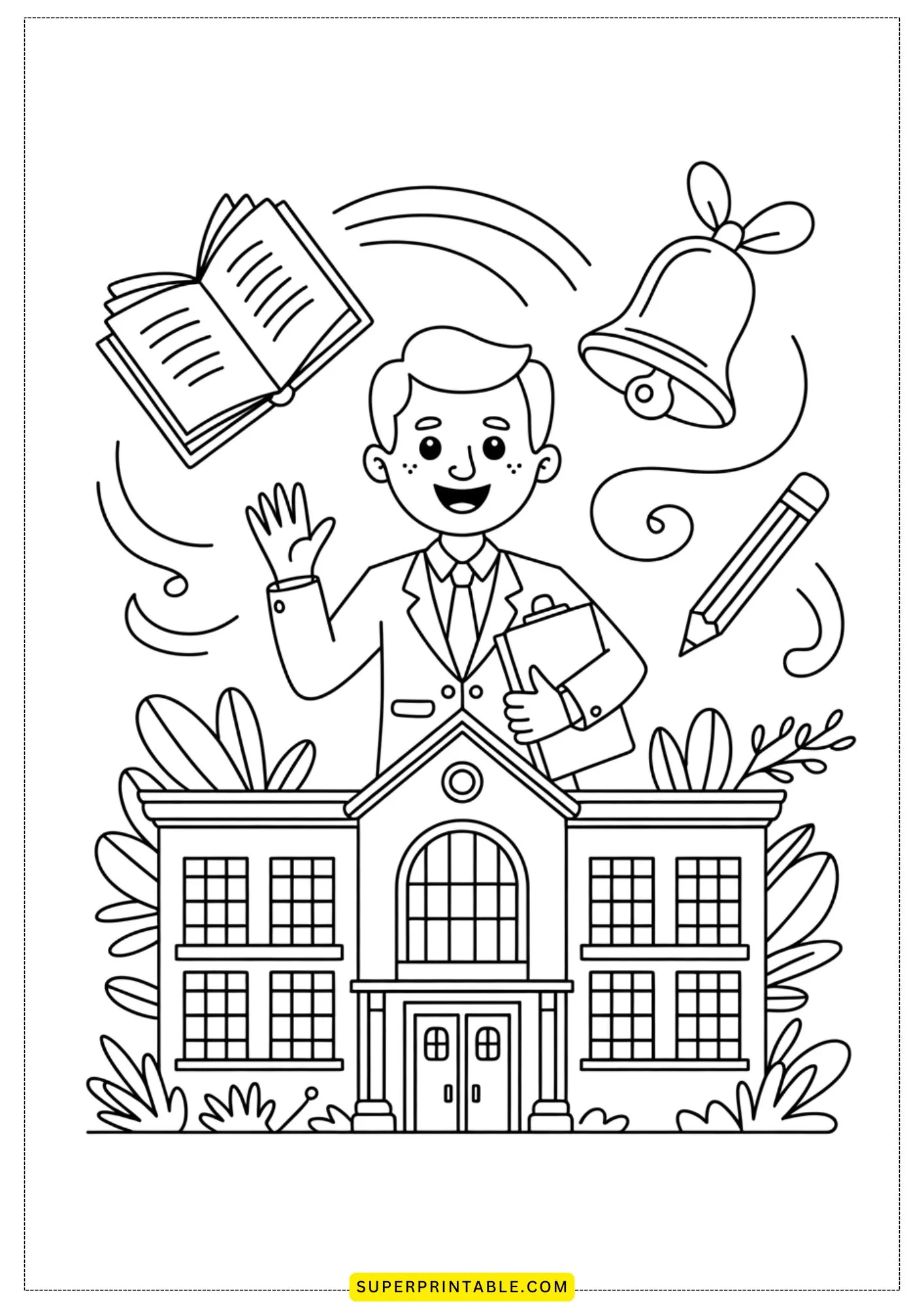 Community Professions Coloring Pages 12