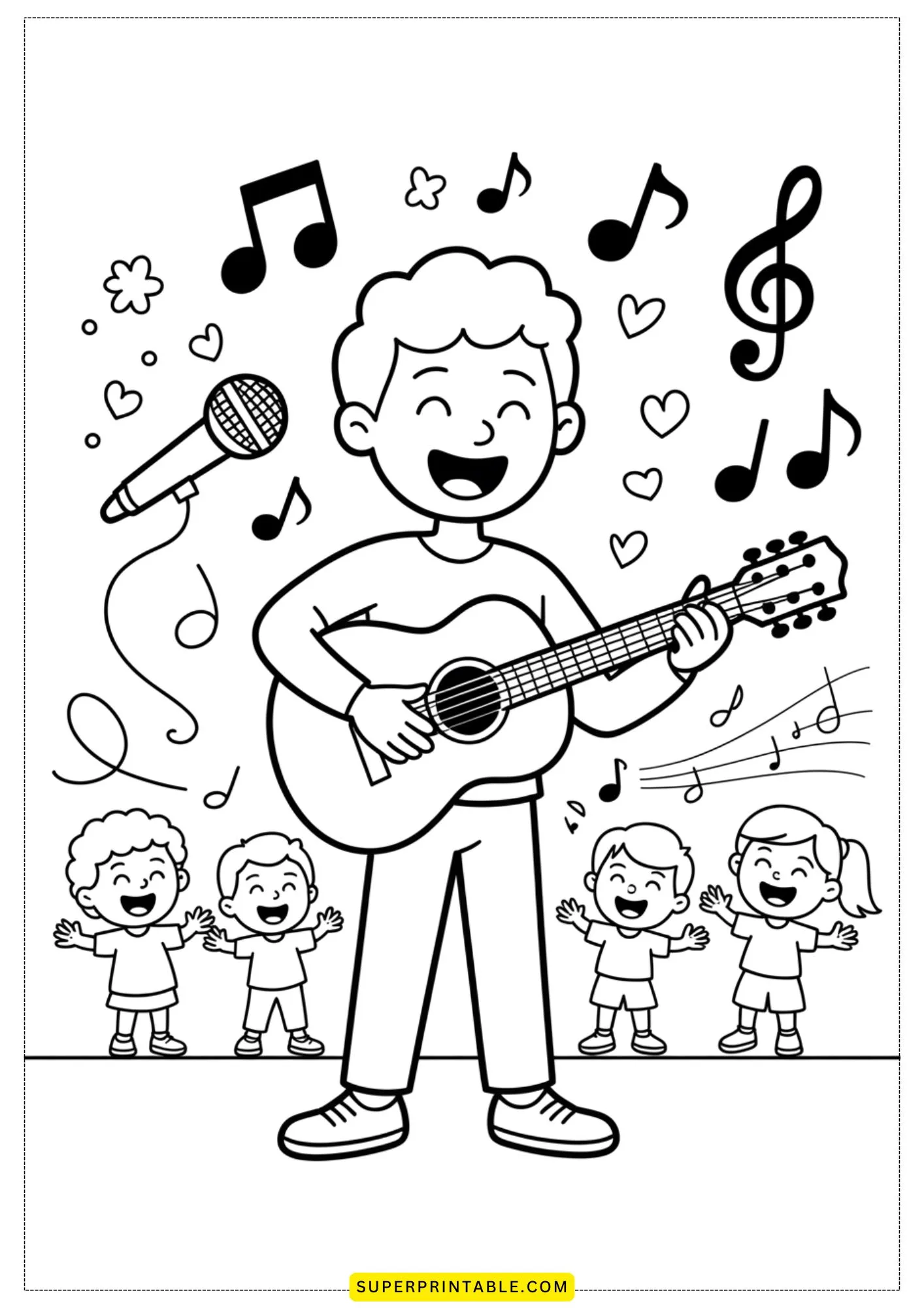 Community Professions Coloring Pages 15