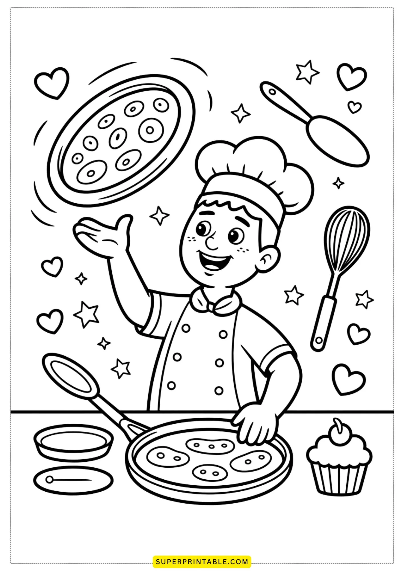 Community Professions Coloring Pages 3