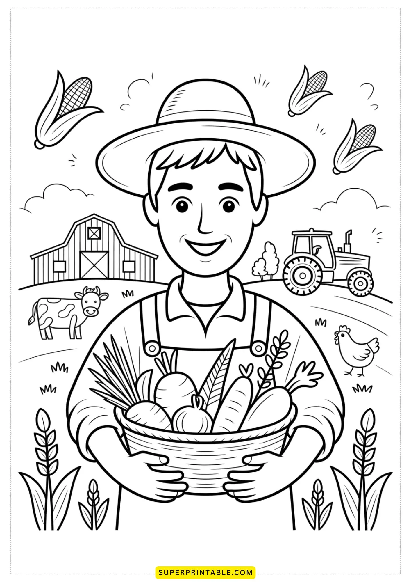 Community Professions Coloring Pages 6