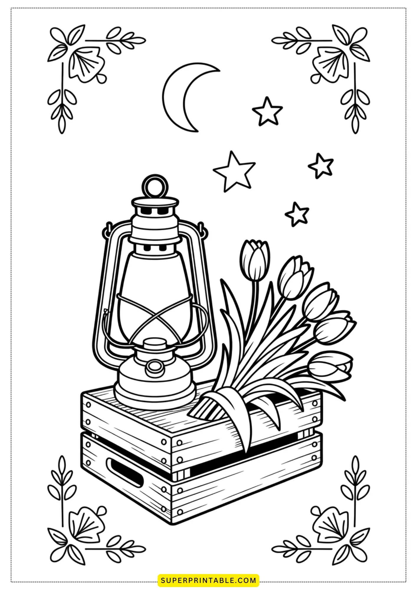 Dutch Folk Art Coloring Pages 2