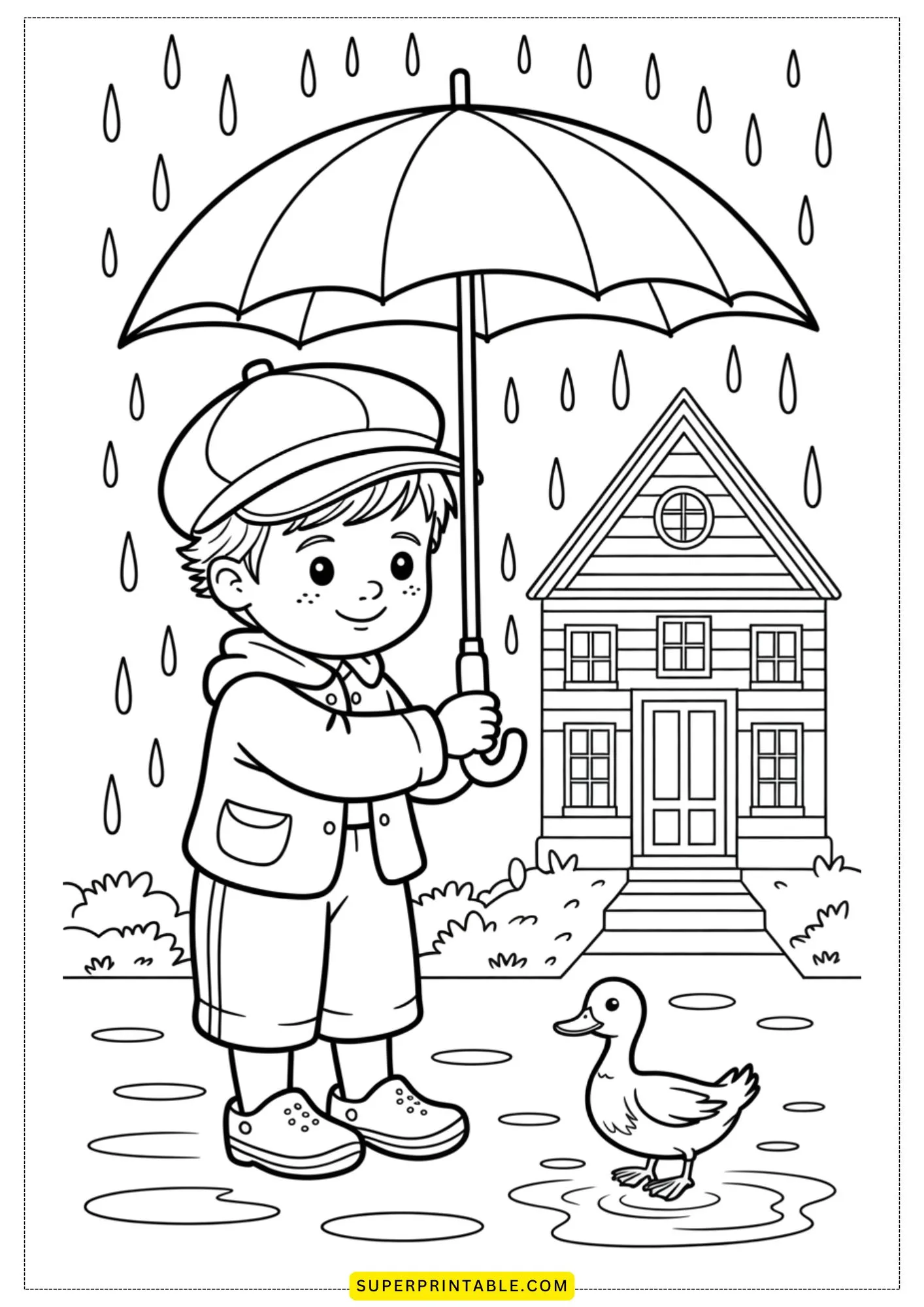 Dutch Folk Art Coloring Pages 6