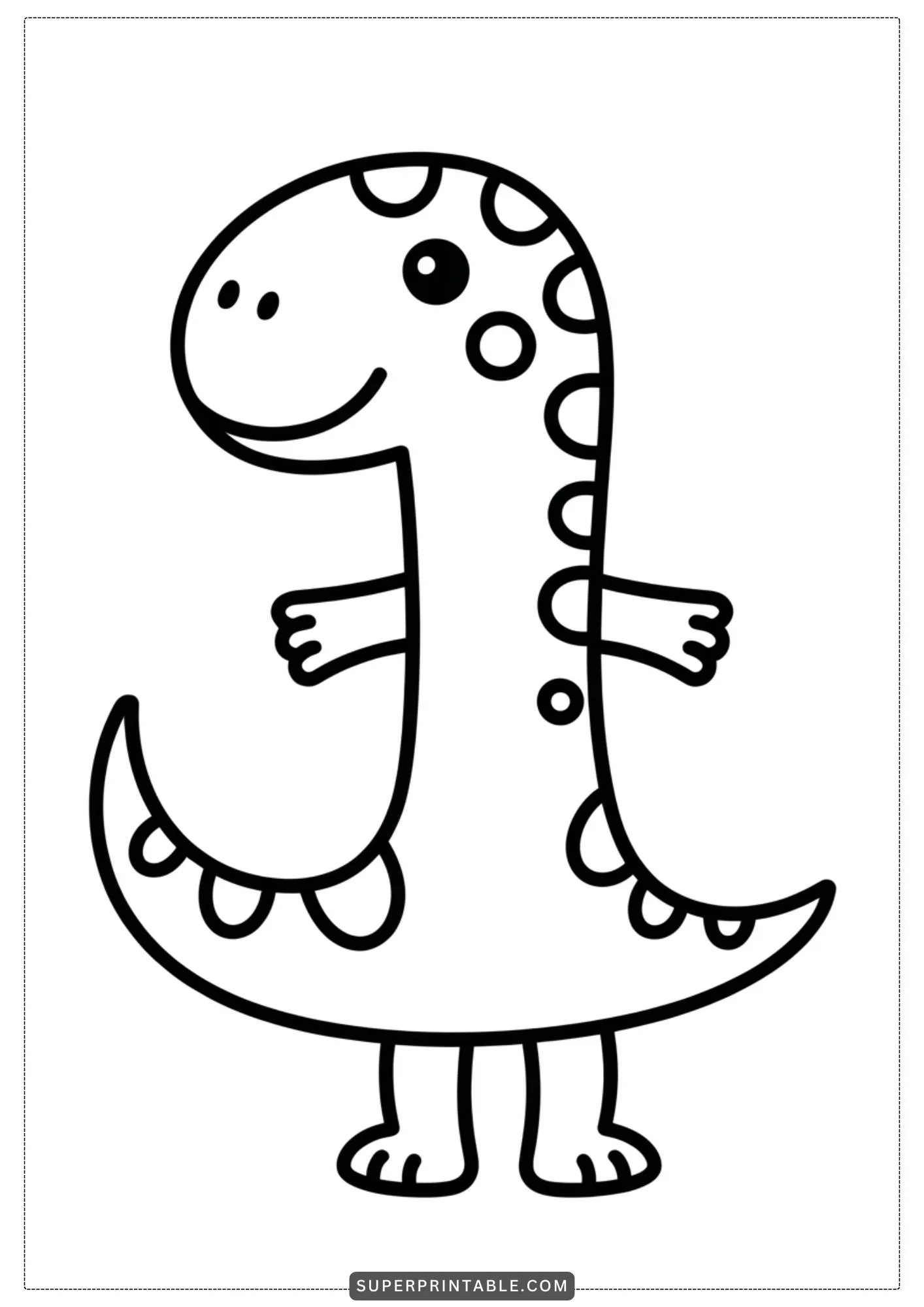 Fancy Dinosaur Alphabet Coloring Pages 9