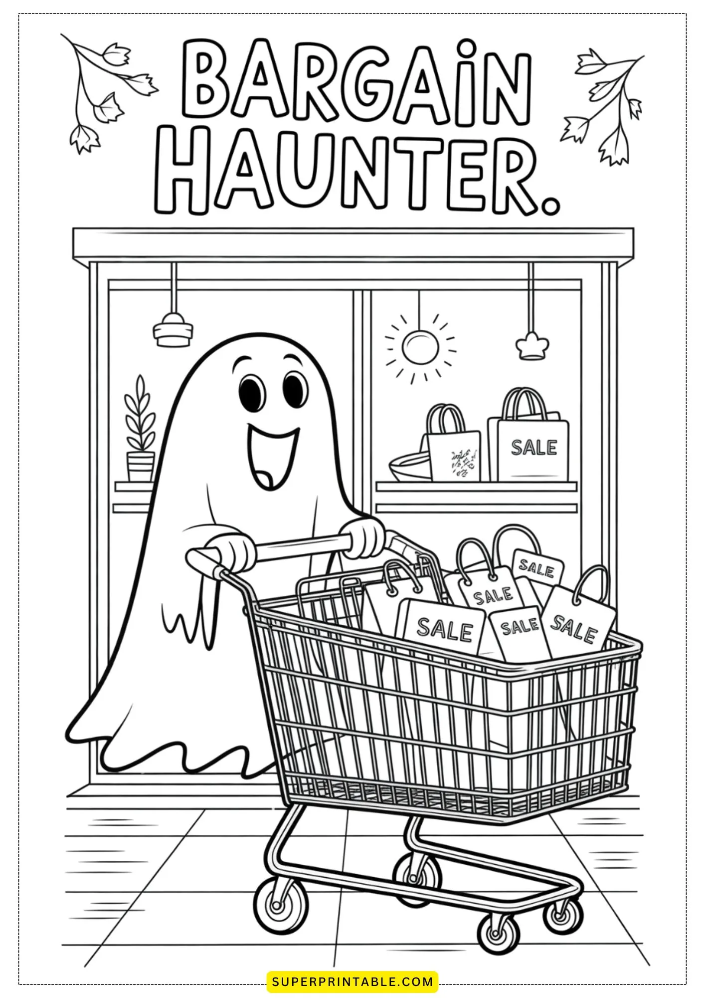 Ghost Jokes Coloring Set 3
