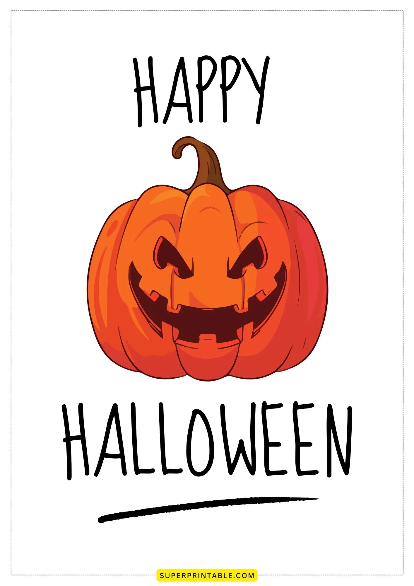 Halloween Printable Cards 8