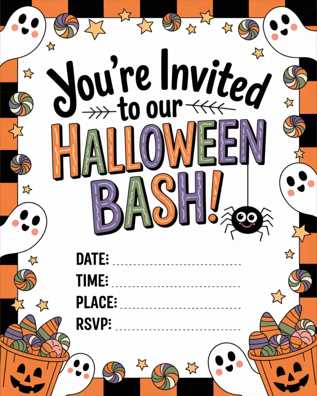 Halloween Social Media Invites 4