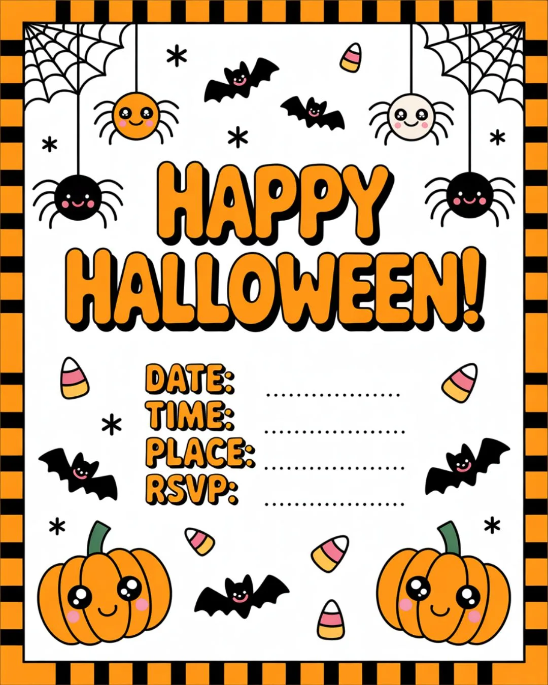Halloween Social Media Invites 5