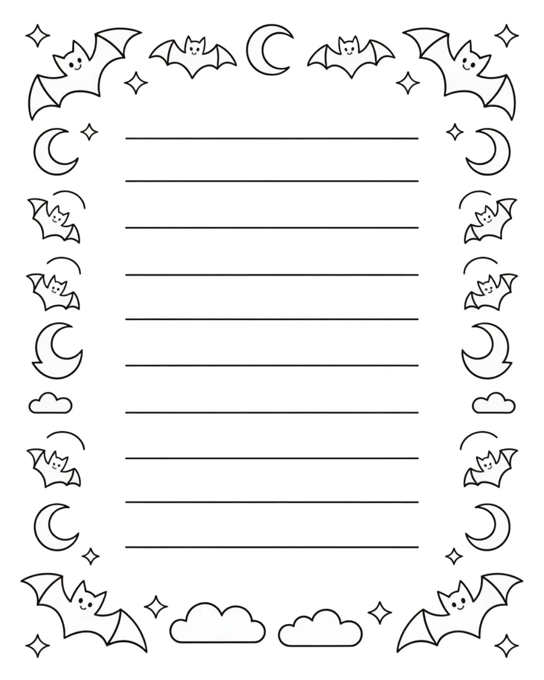 Haunted Social Media Border Pages 2