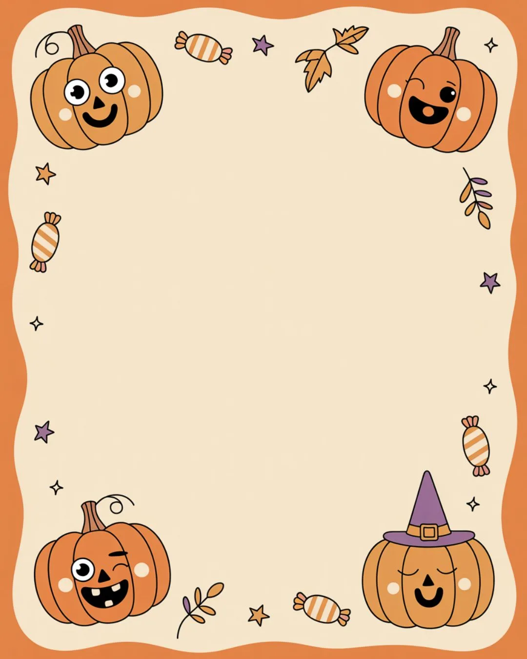 Haunted Social Media Border Pages 3