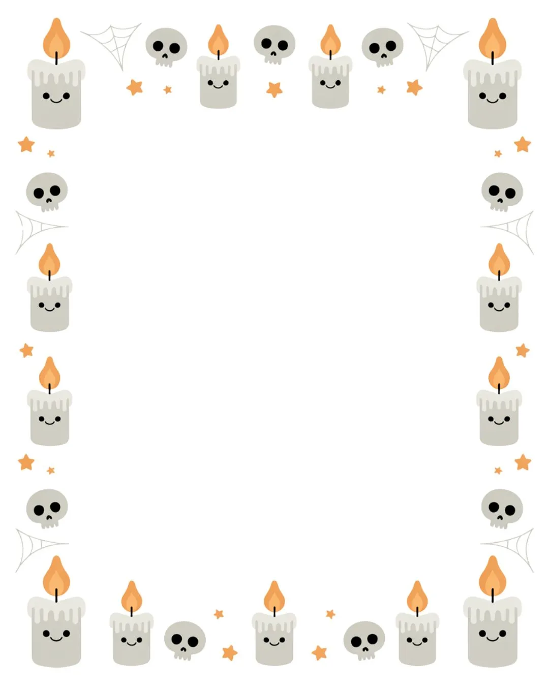 Haunted Social Media Border Pages 4