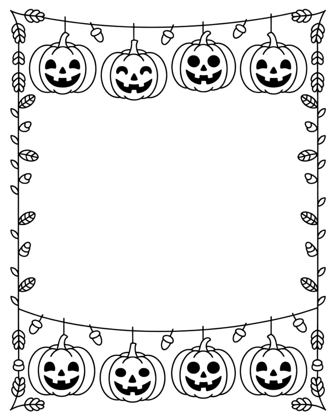 Haunted Social Media Border Pages 5