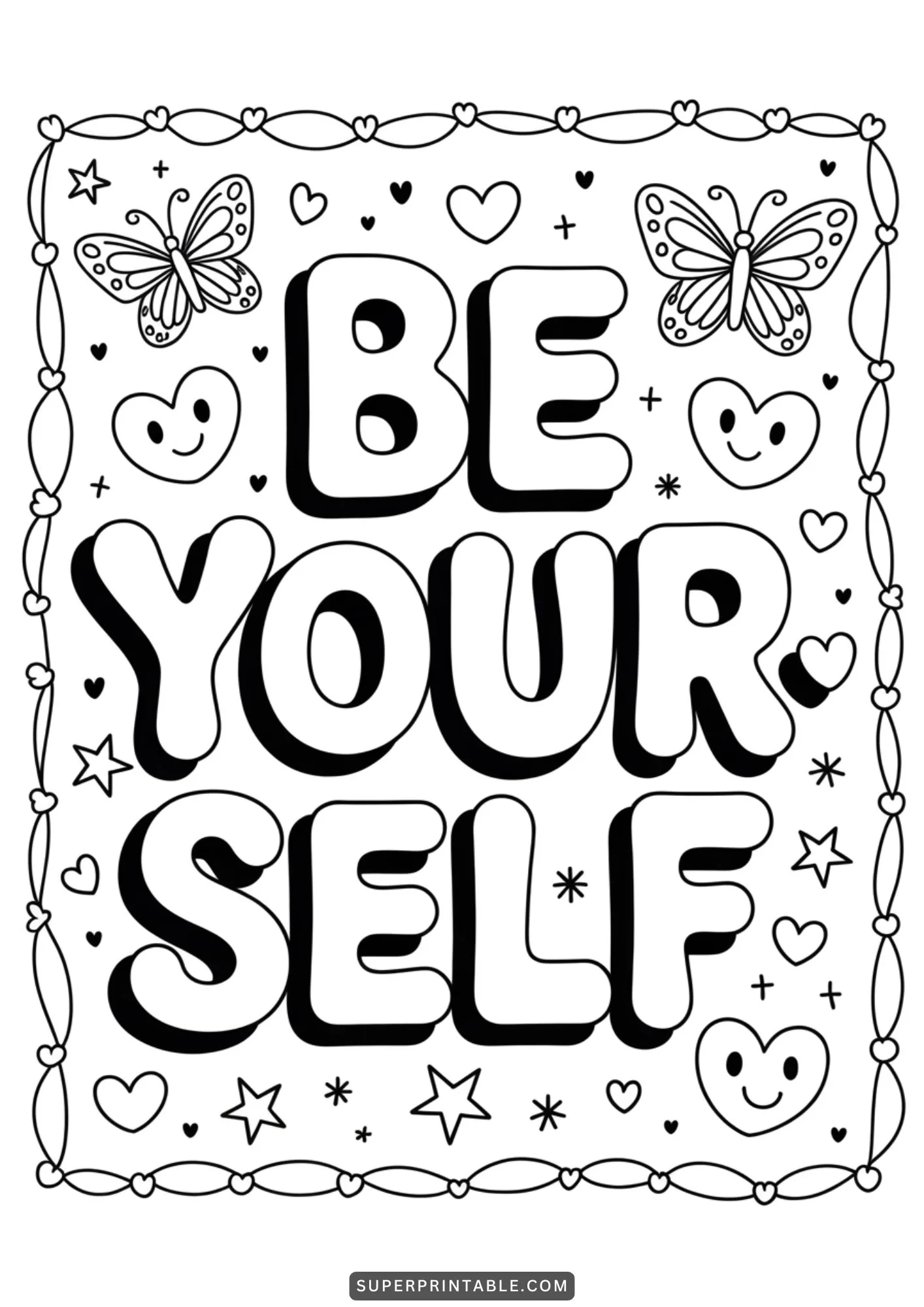 Inspirational Quotes Coloring Pages 3