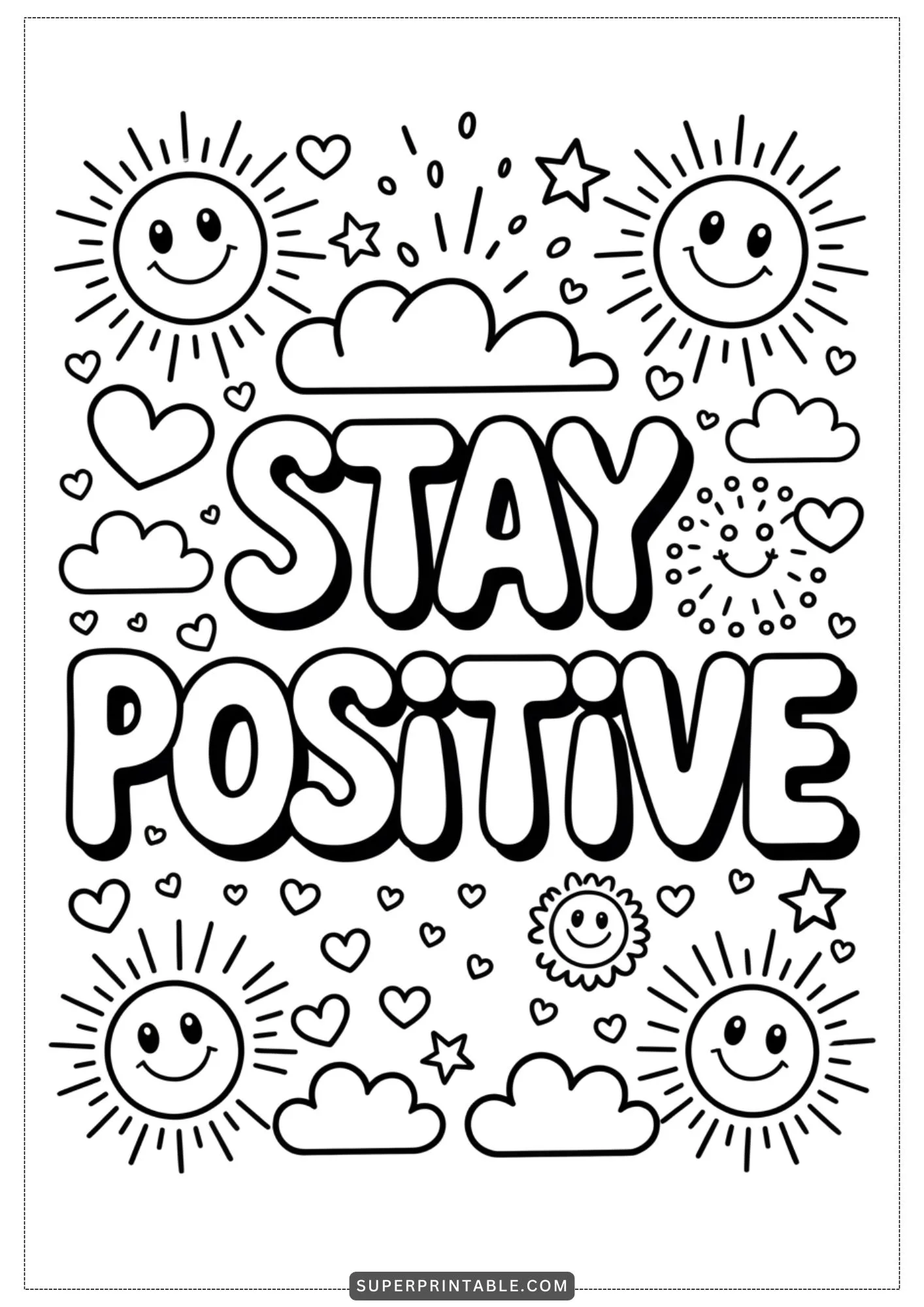 Inspirational Quotes Coloring Pages 5