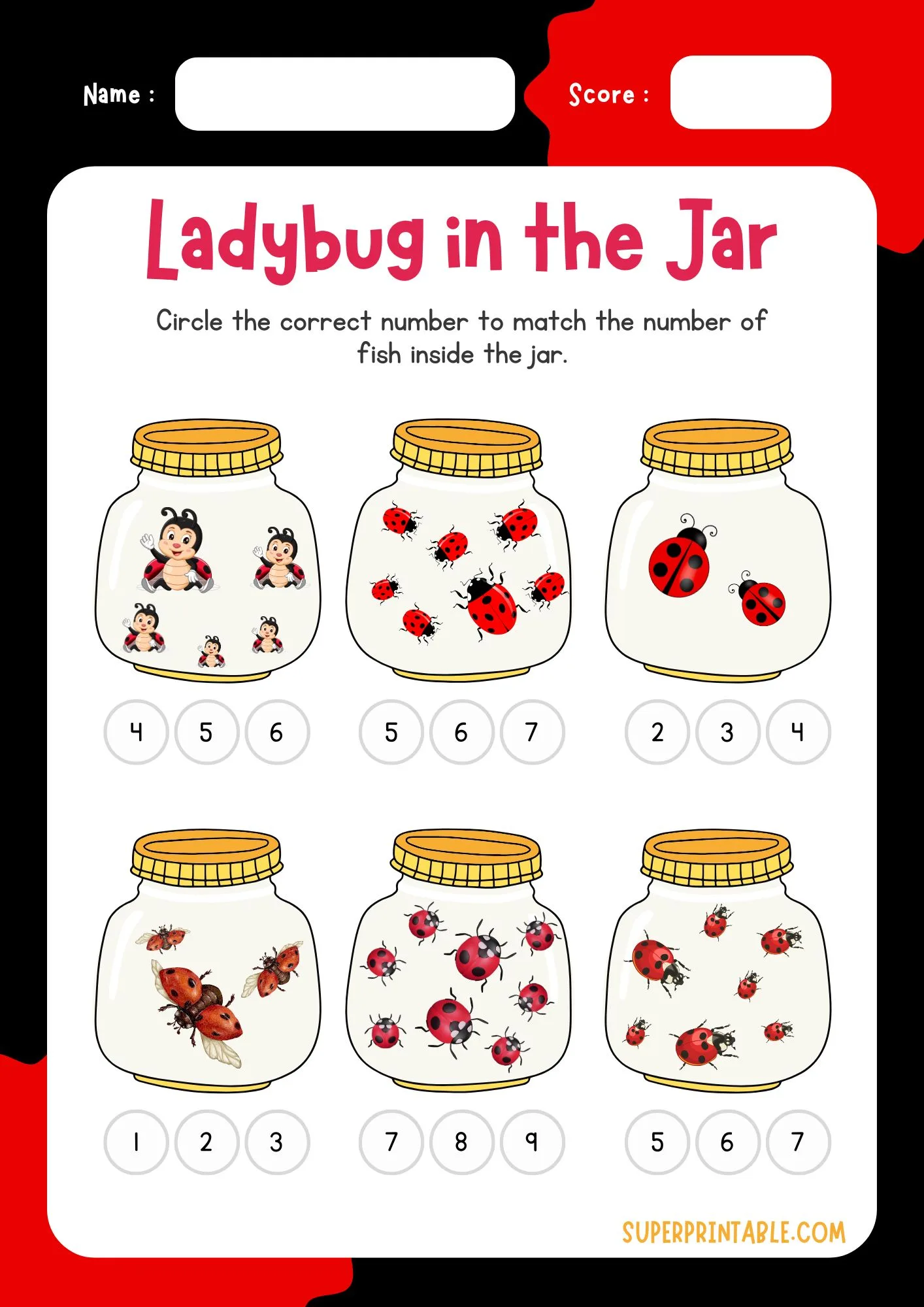 Ladybug in the Jar