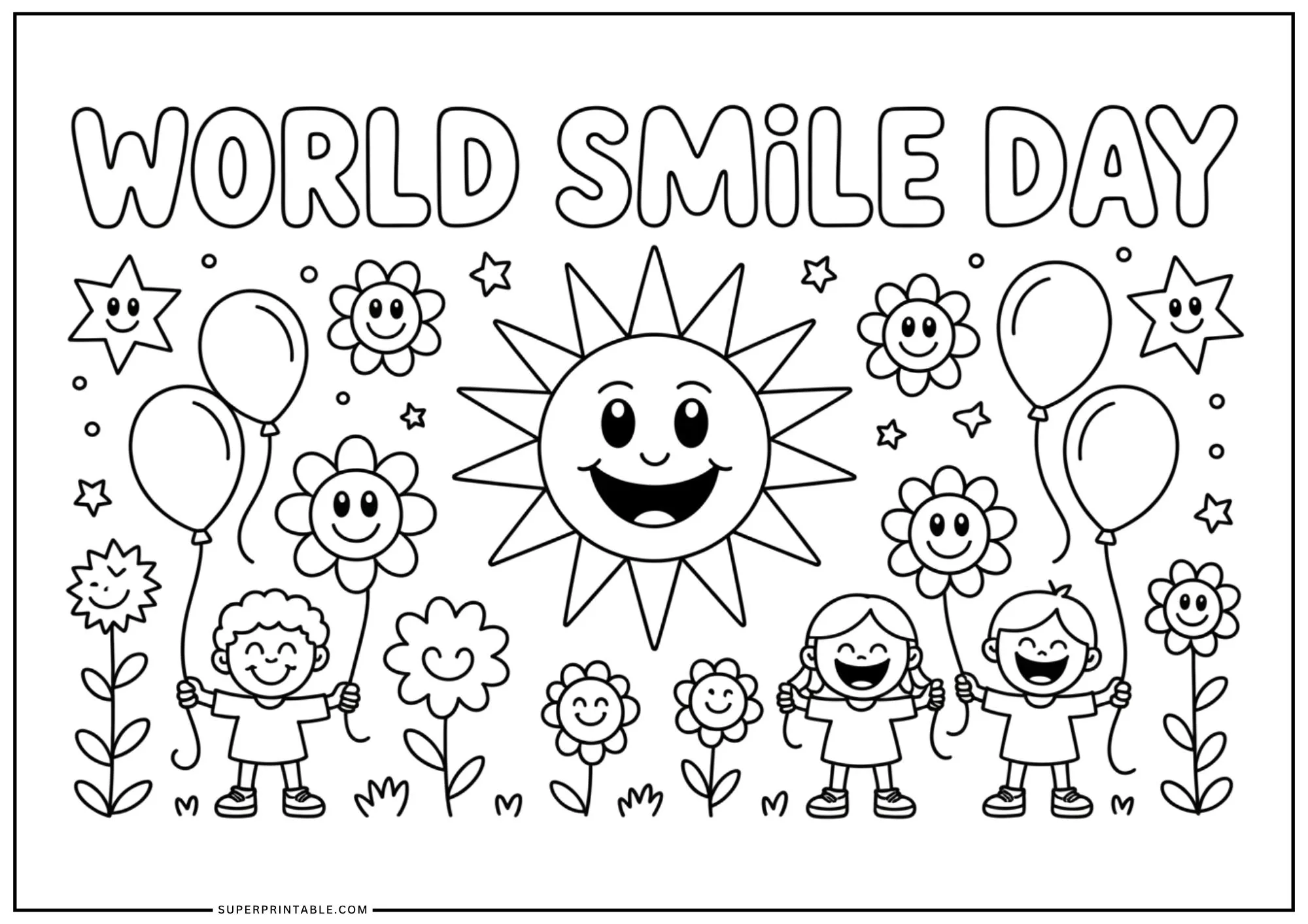 October Special Days Coloring Pages 4