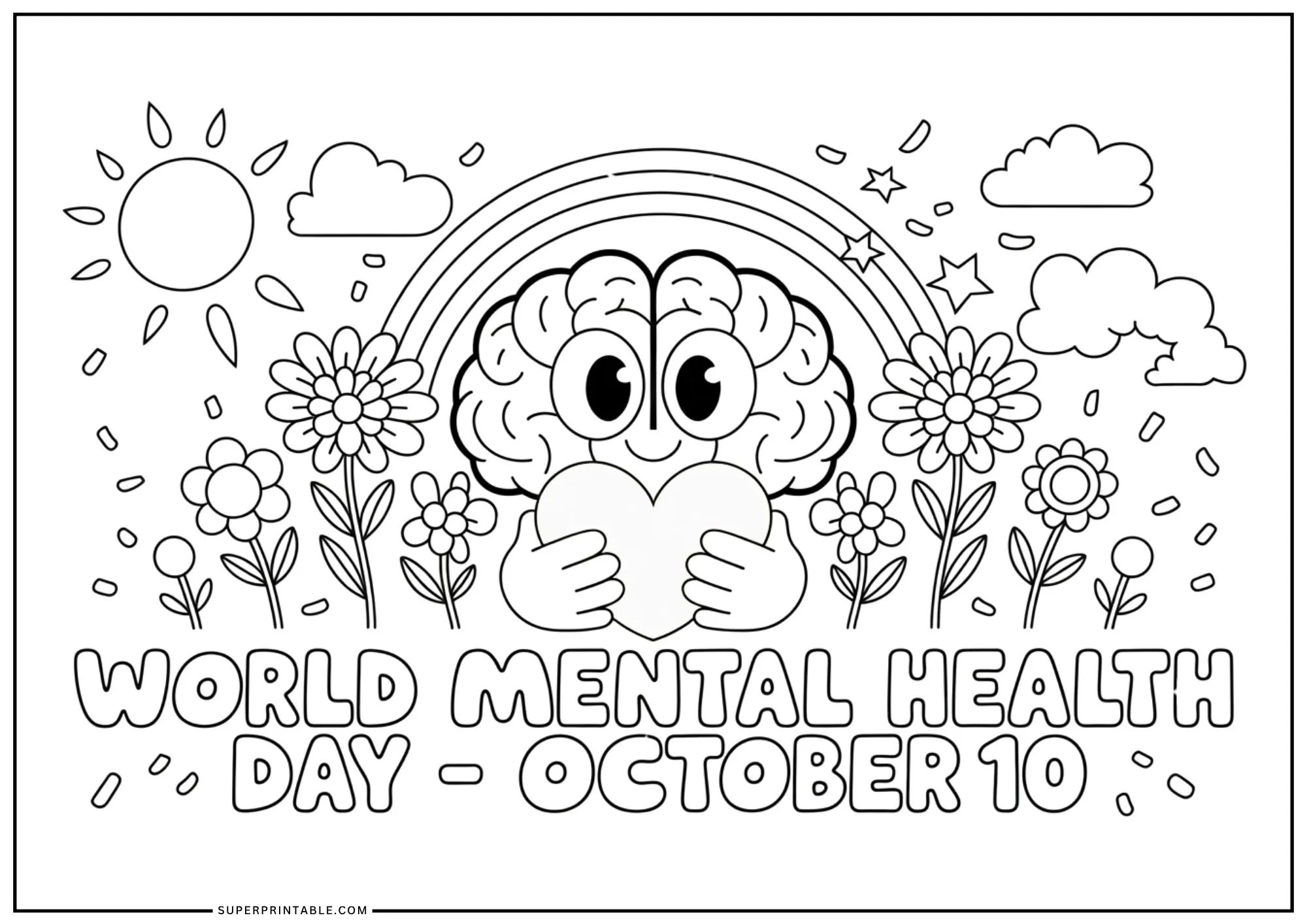 October Special Days Coloring Pages 5