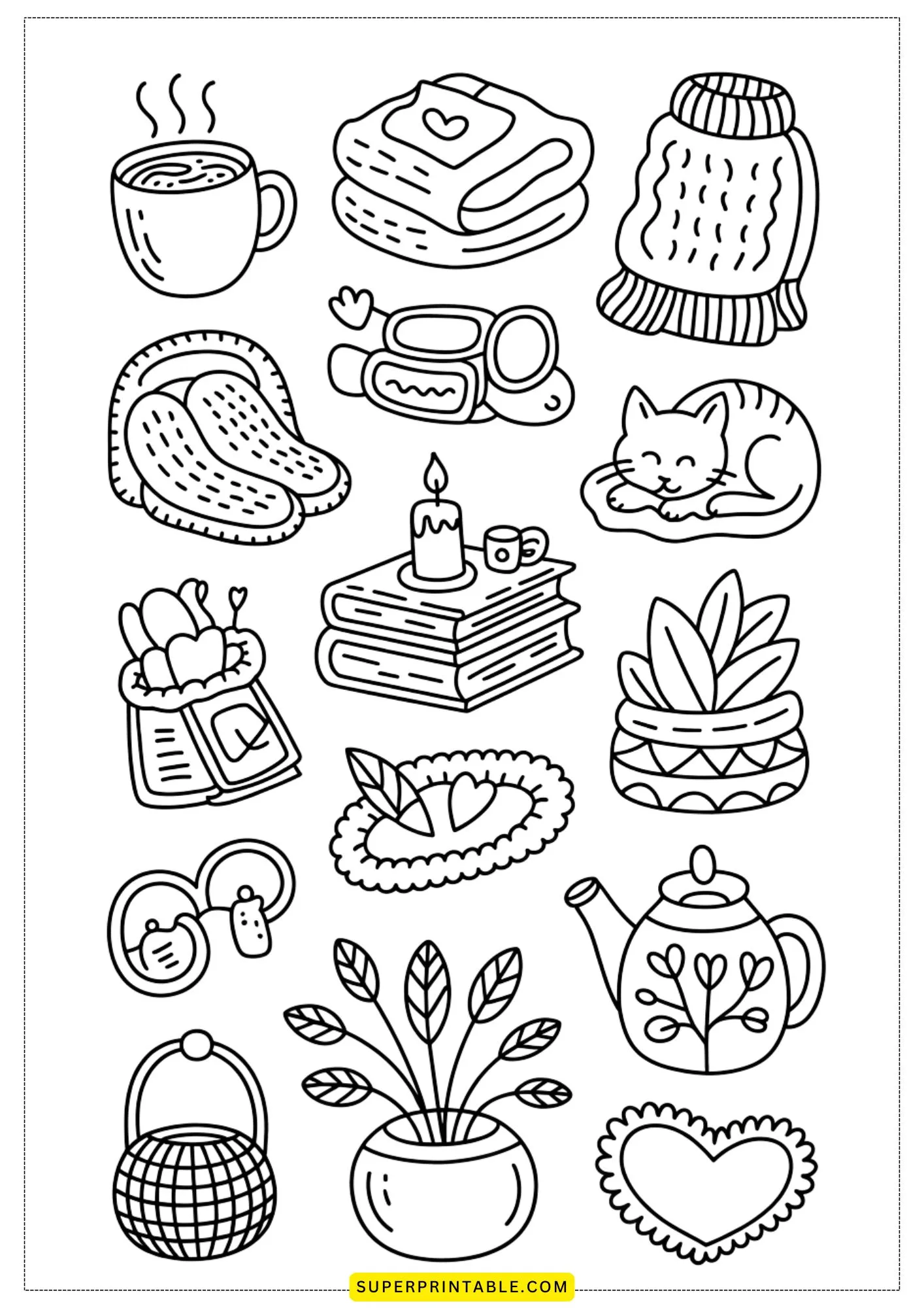 Pretty Princess Sticker Coloring Pages 3