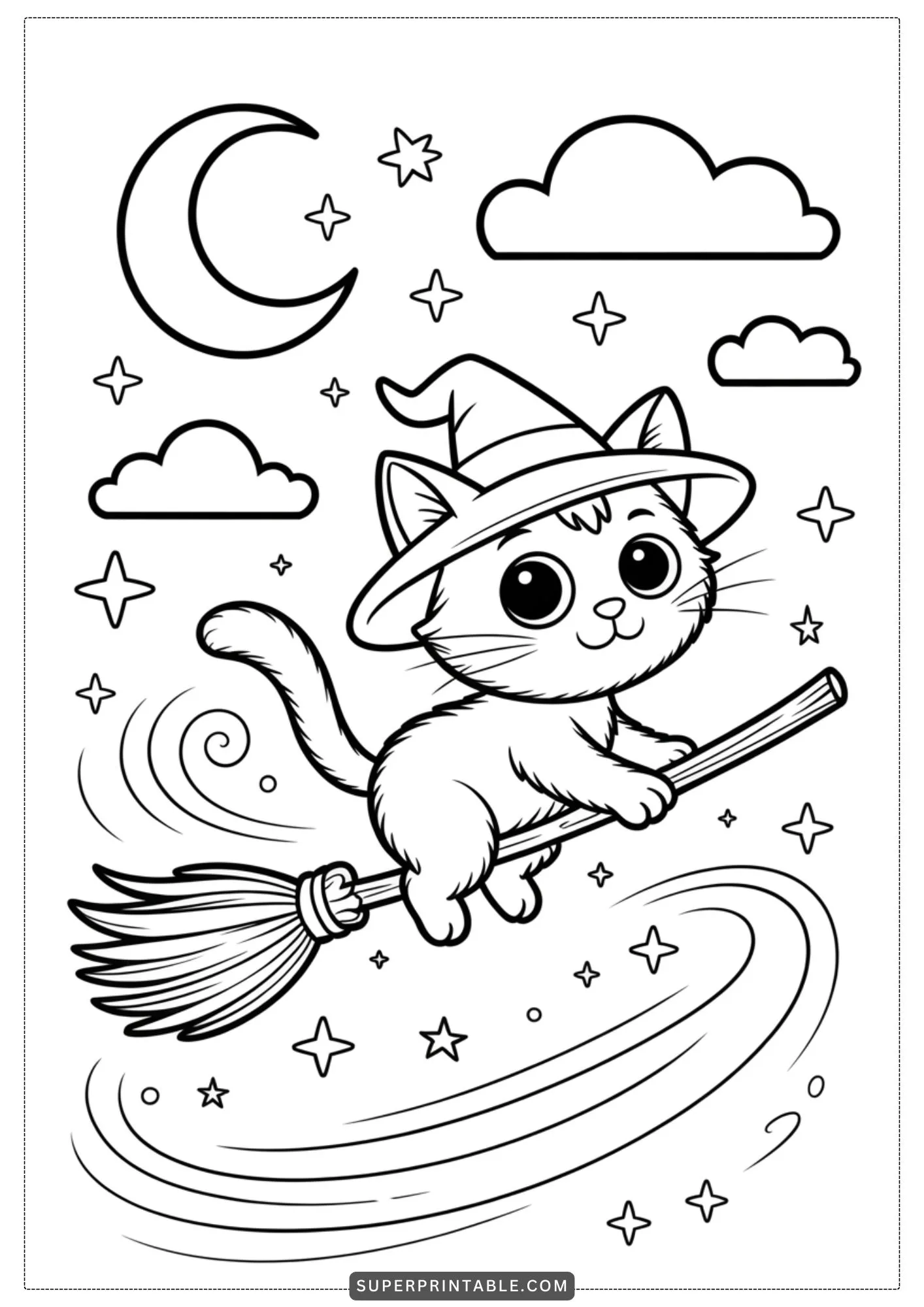 Spooky Sweet Halloween Coloring Pages for Kids 5