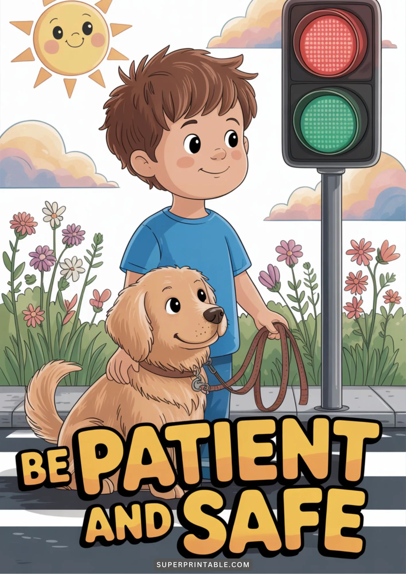 Traffic Safety Posters Ready To Print For Schools 1