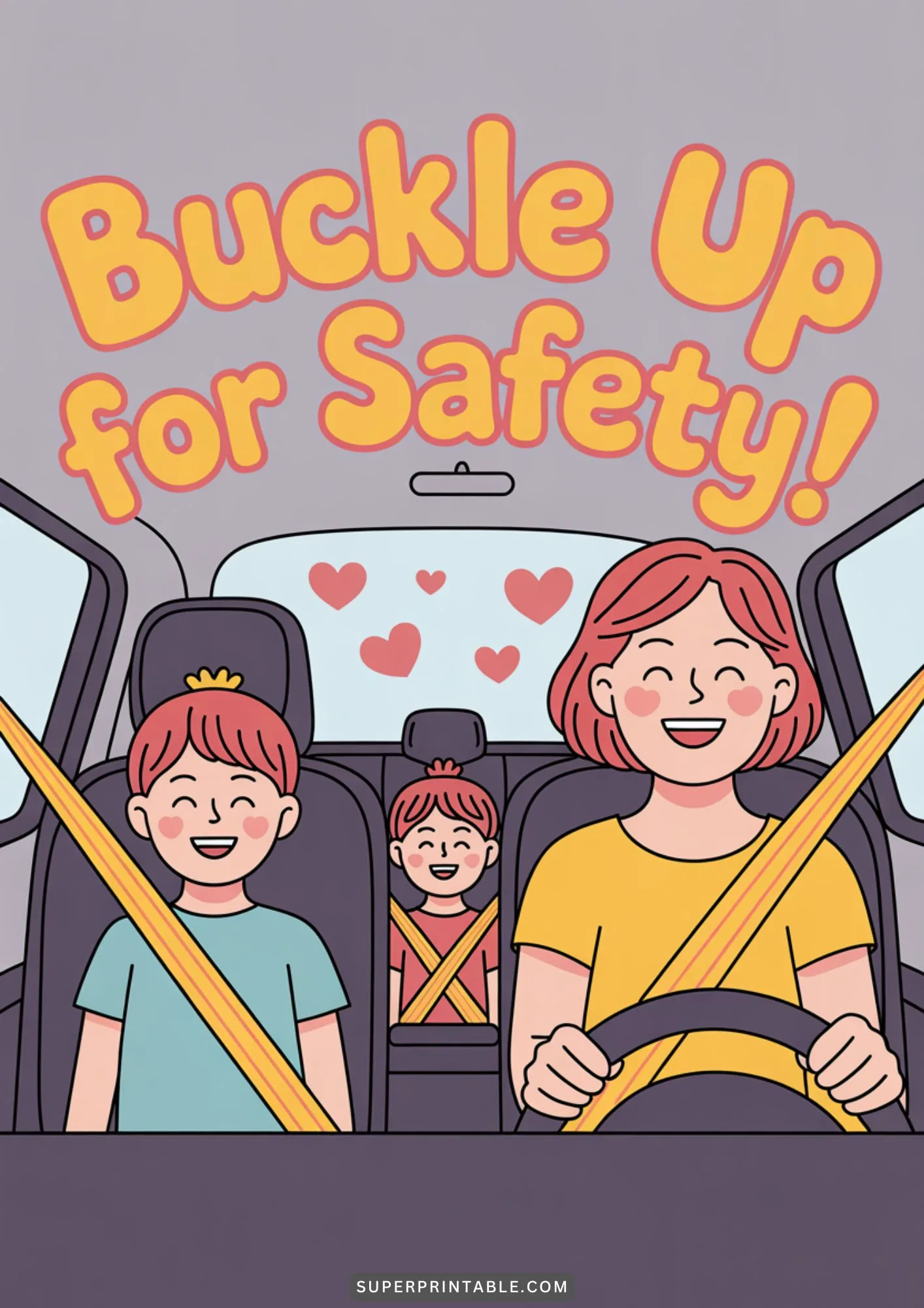Traffic Safety Posters Ready To Print For Schools 4